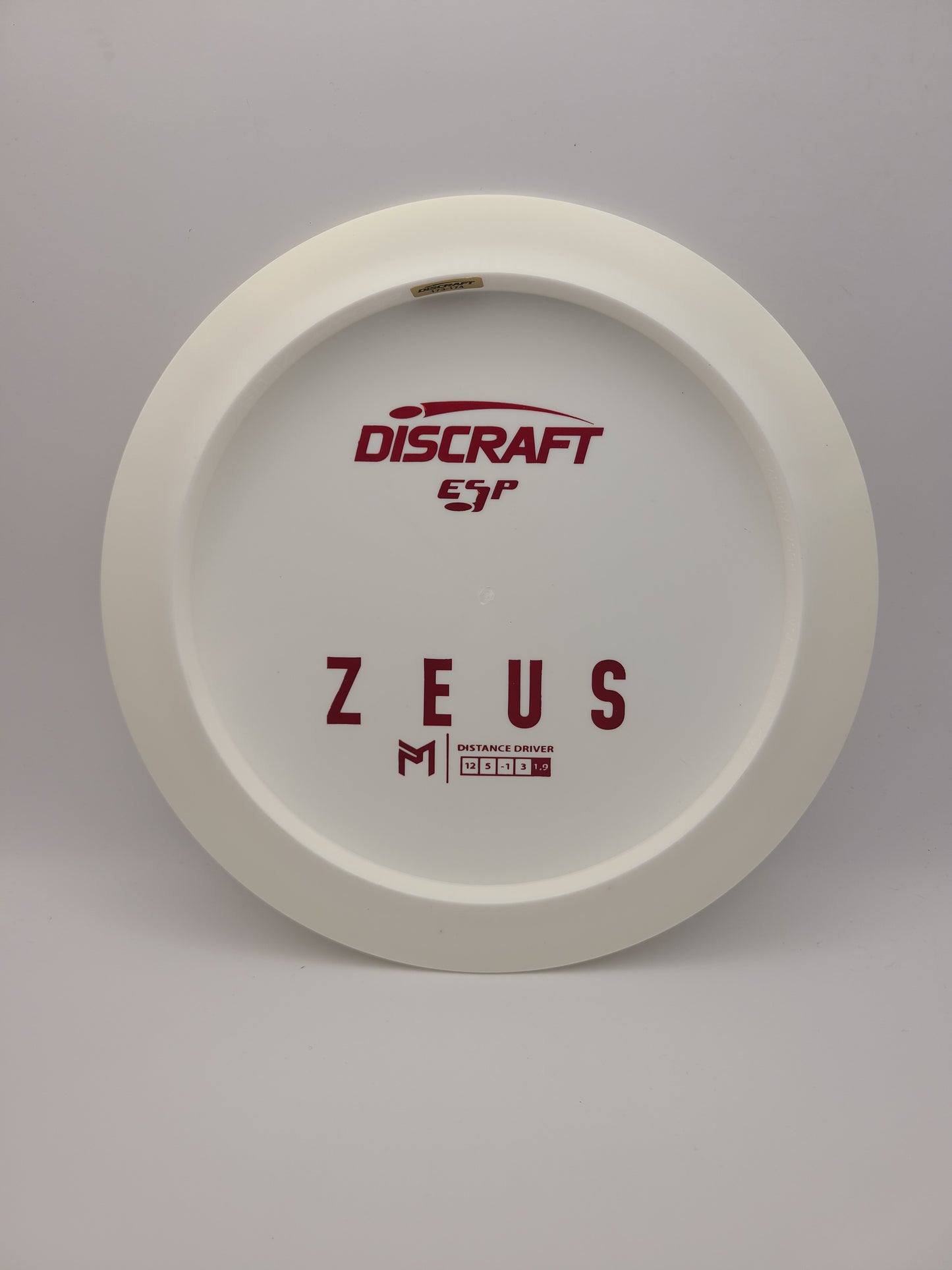 Discraft ESP Zeus Paul McBeth Bottom Stamped 12/5/-2/3