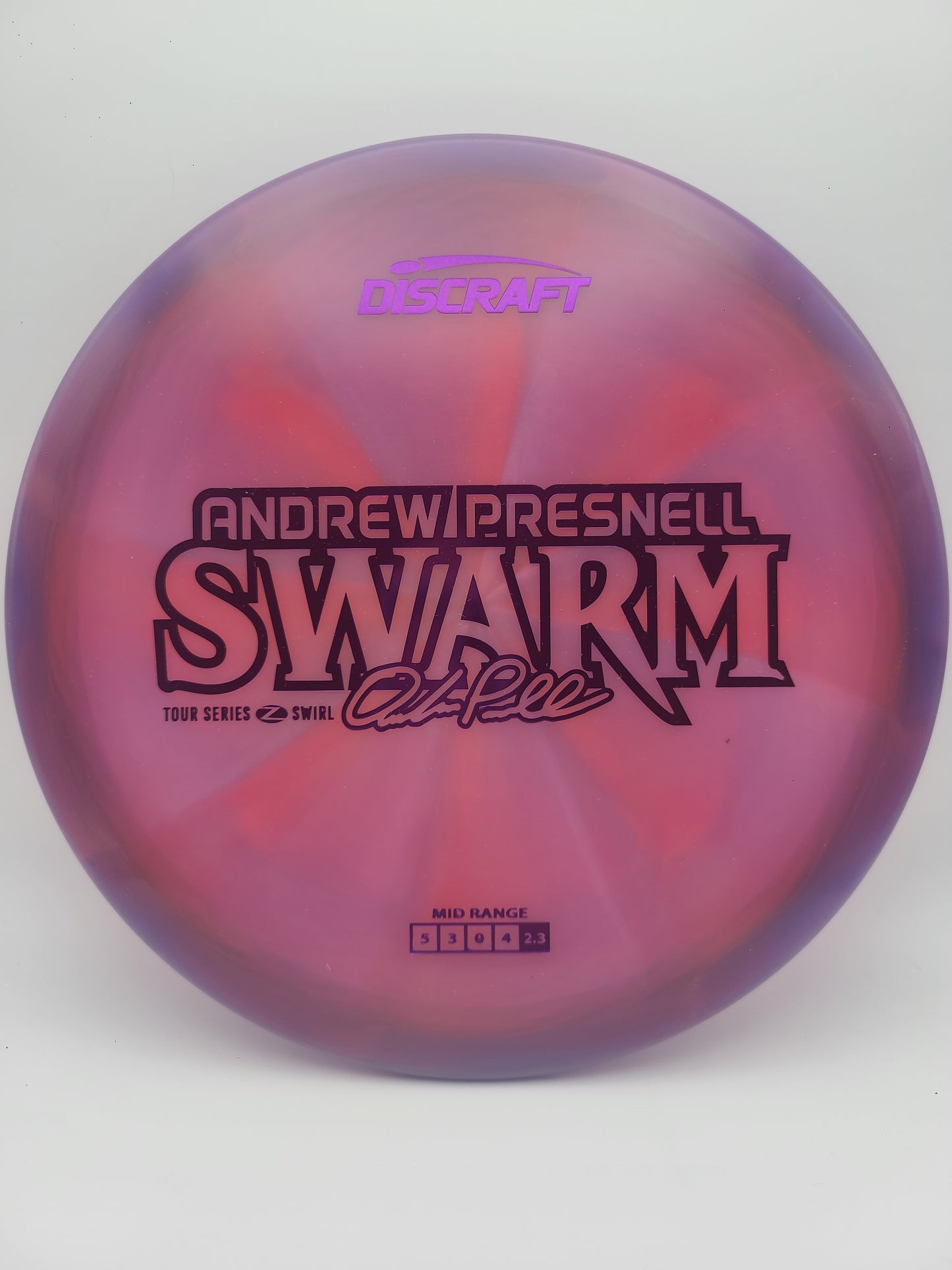 Discraft Z Swirl Swarm Andrew Presnell 2025 Tour Series