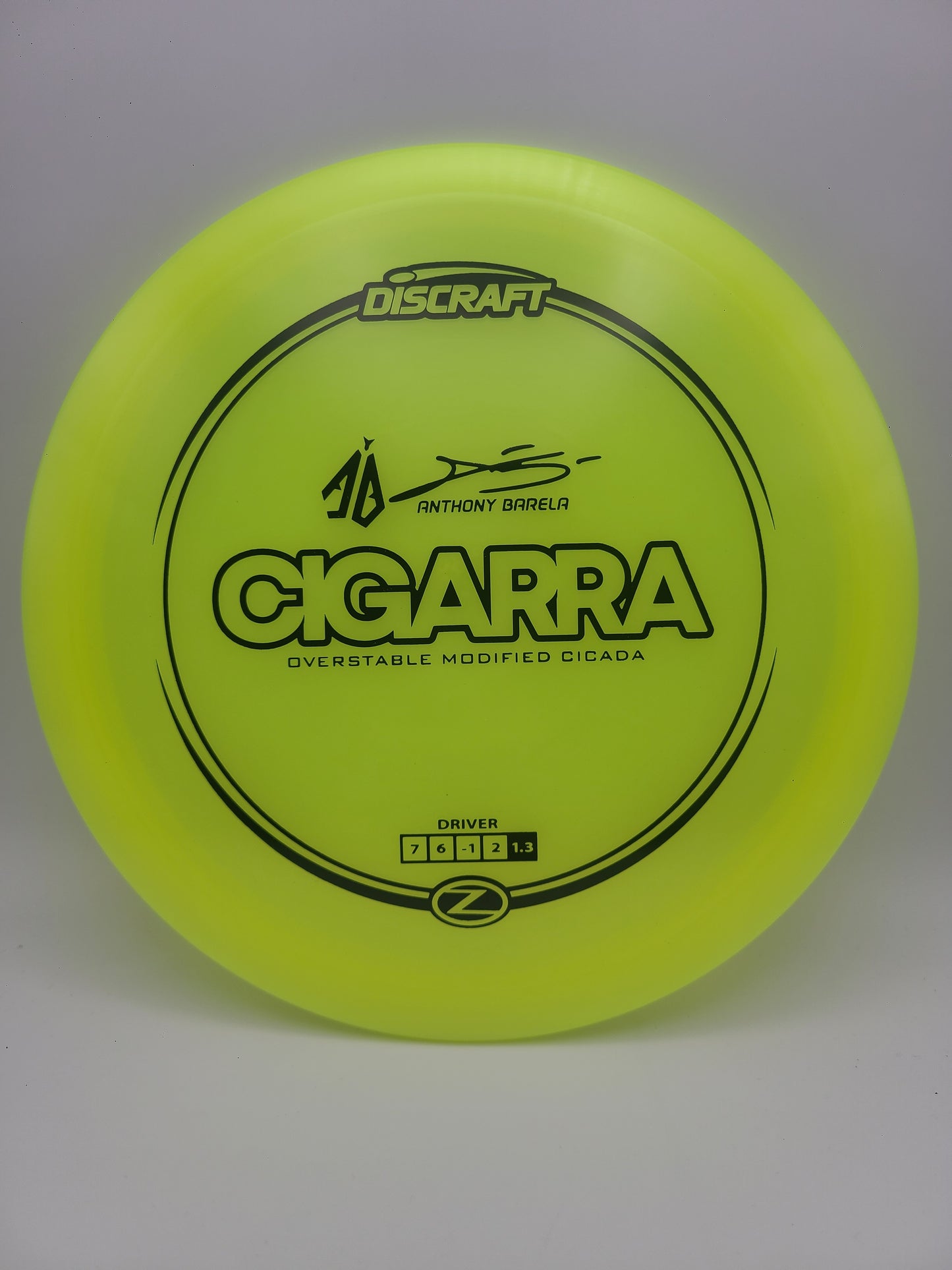 Discraft Z Cigarra 7/6/-1/2 Anthony Barela collab