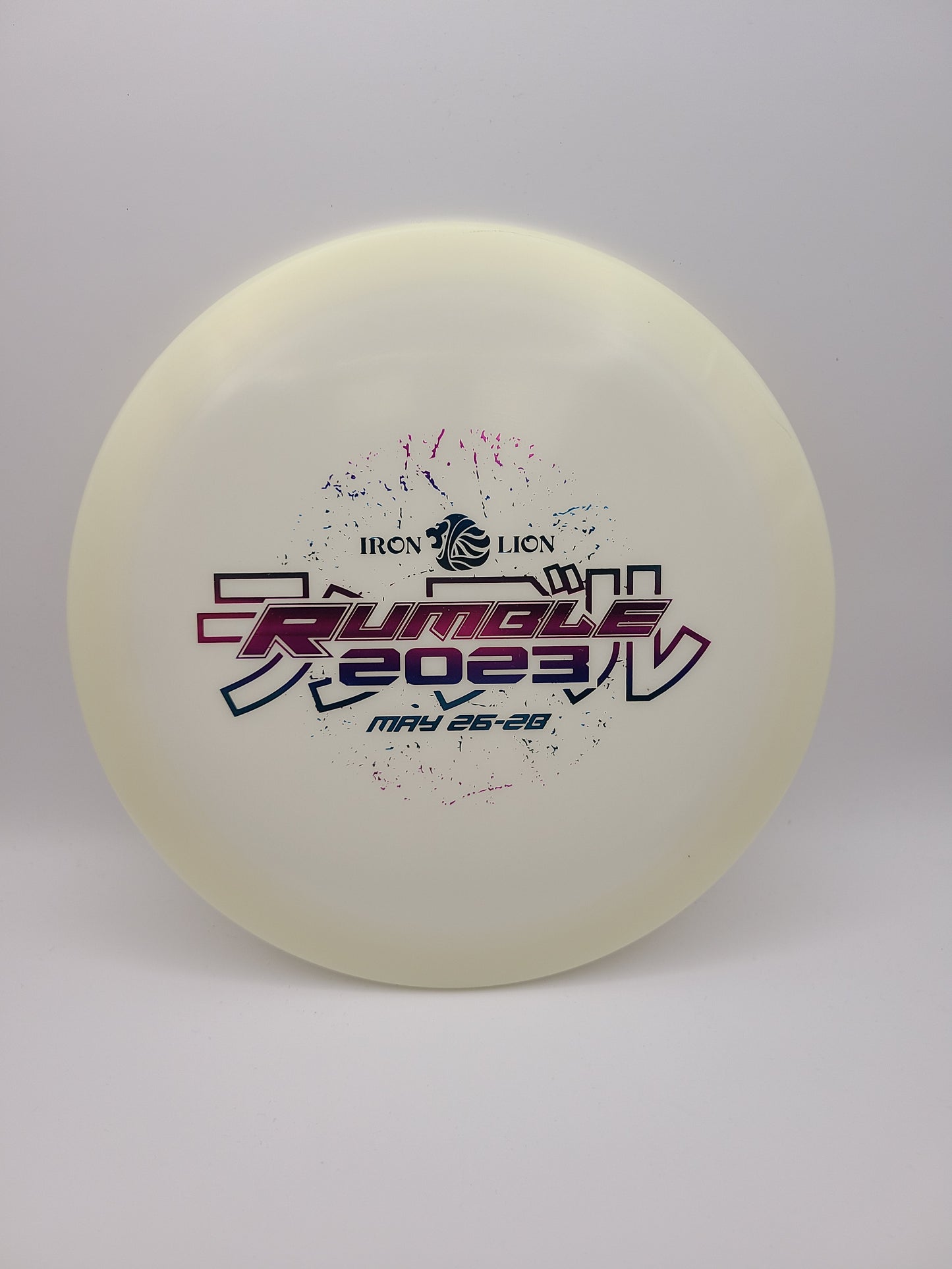 Discraft Glo Z Raptor 2023 Iron Lion Rumble