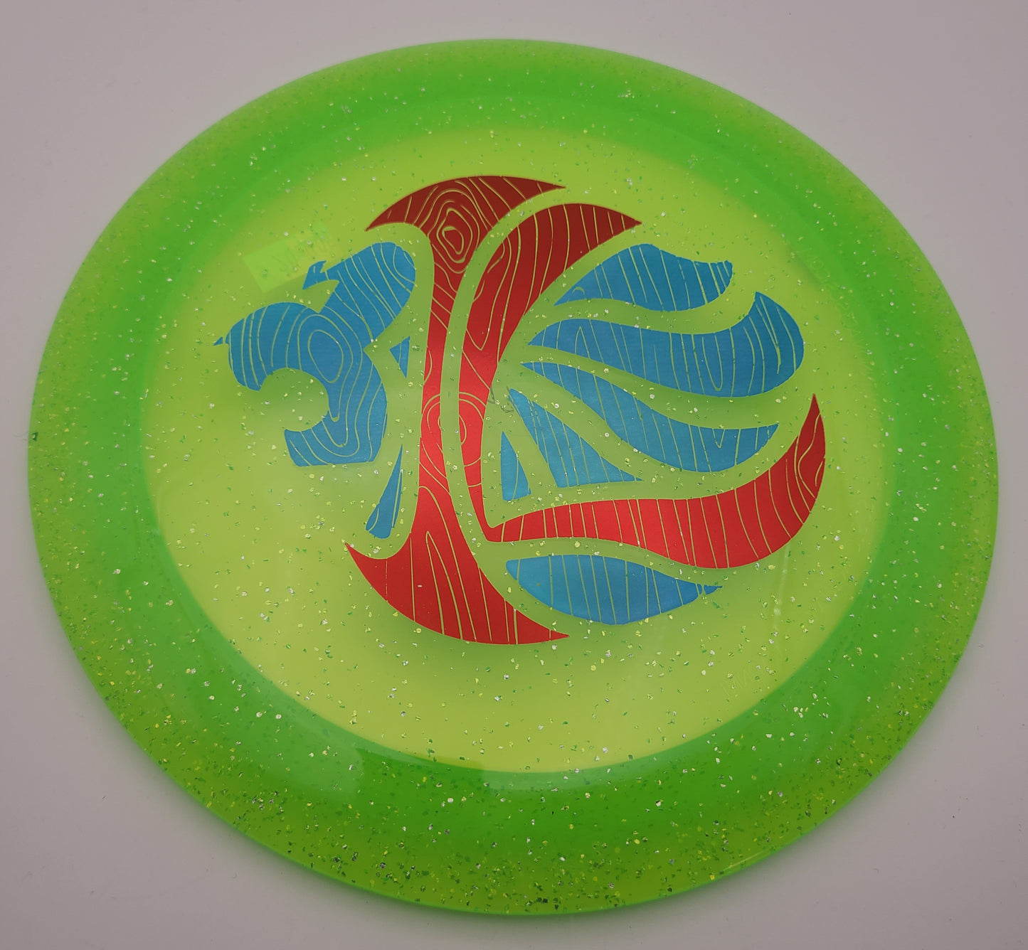 Innova Champion Metal Flake Katana Iron Lion Custom Stamp