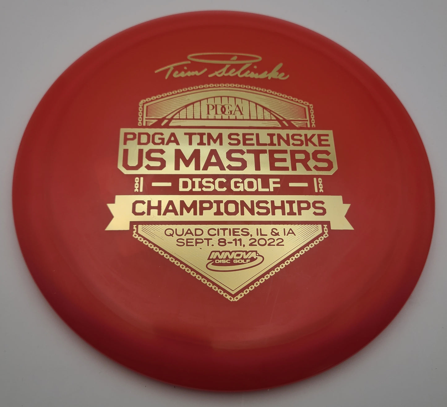 Innova Luster Champion Roadrunner 2022 US Masters Stamp