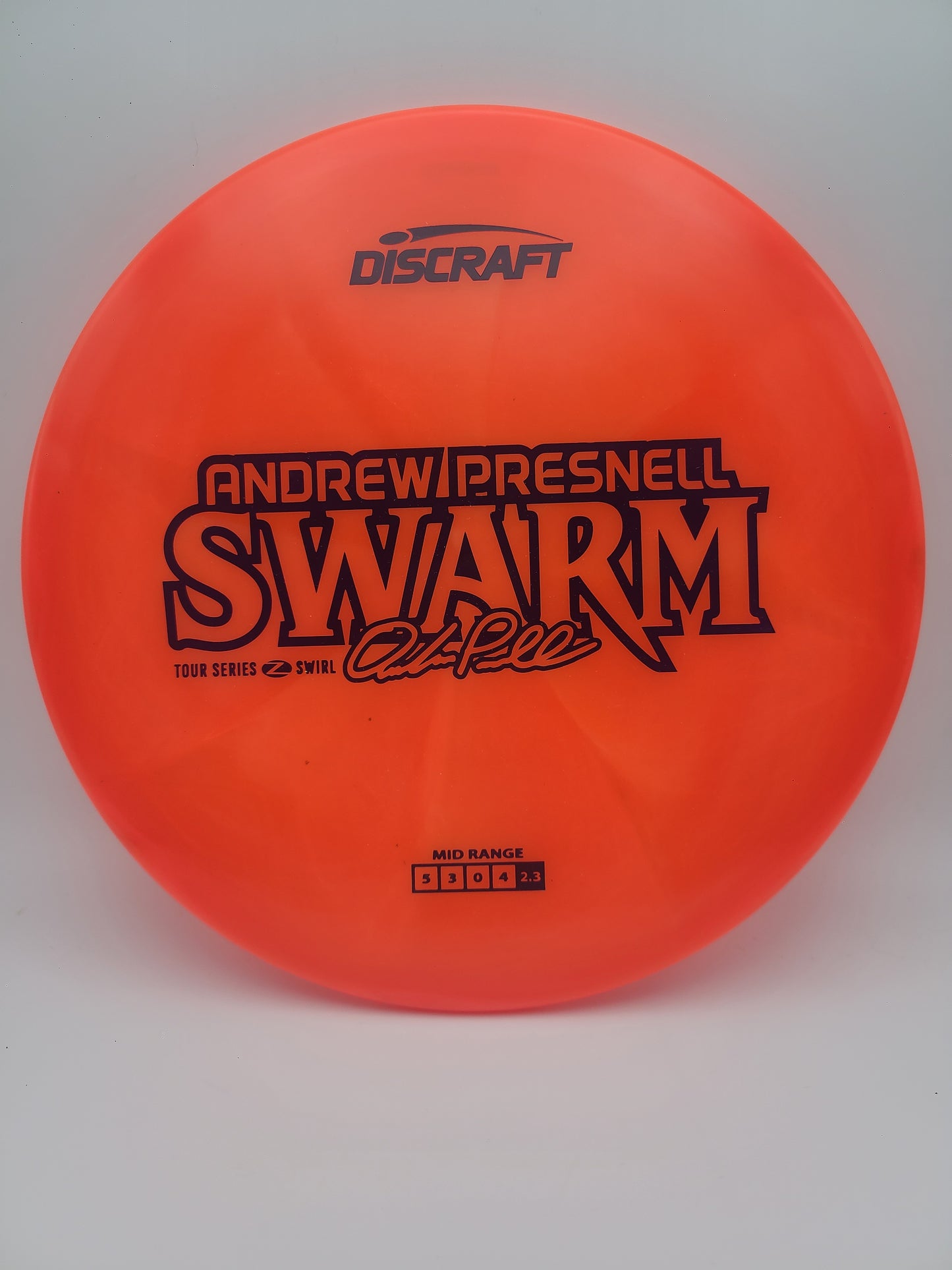 Discraft Z Swirl Swarm Andrew Presnell 2025 Tour Series