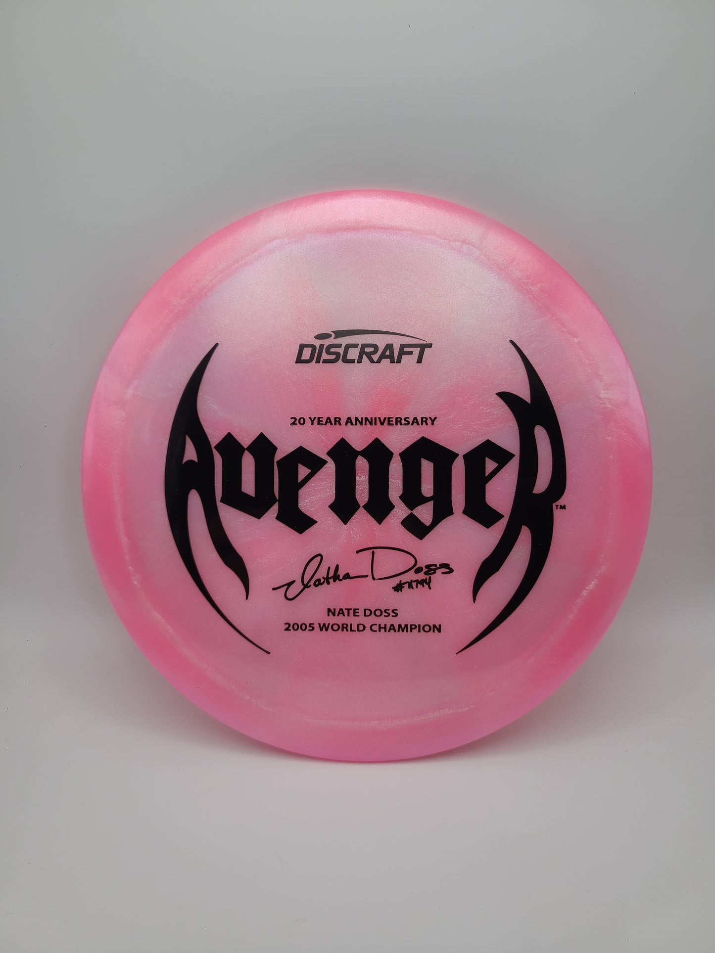 Discraft Z Swirl Avenger Nate Doss 20 yr Anniversary 10/5/0/3