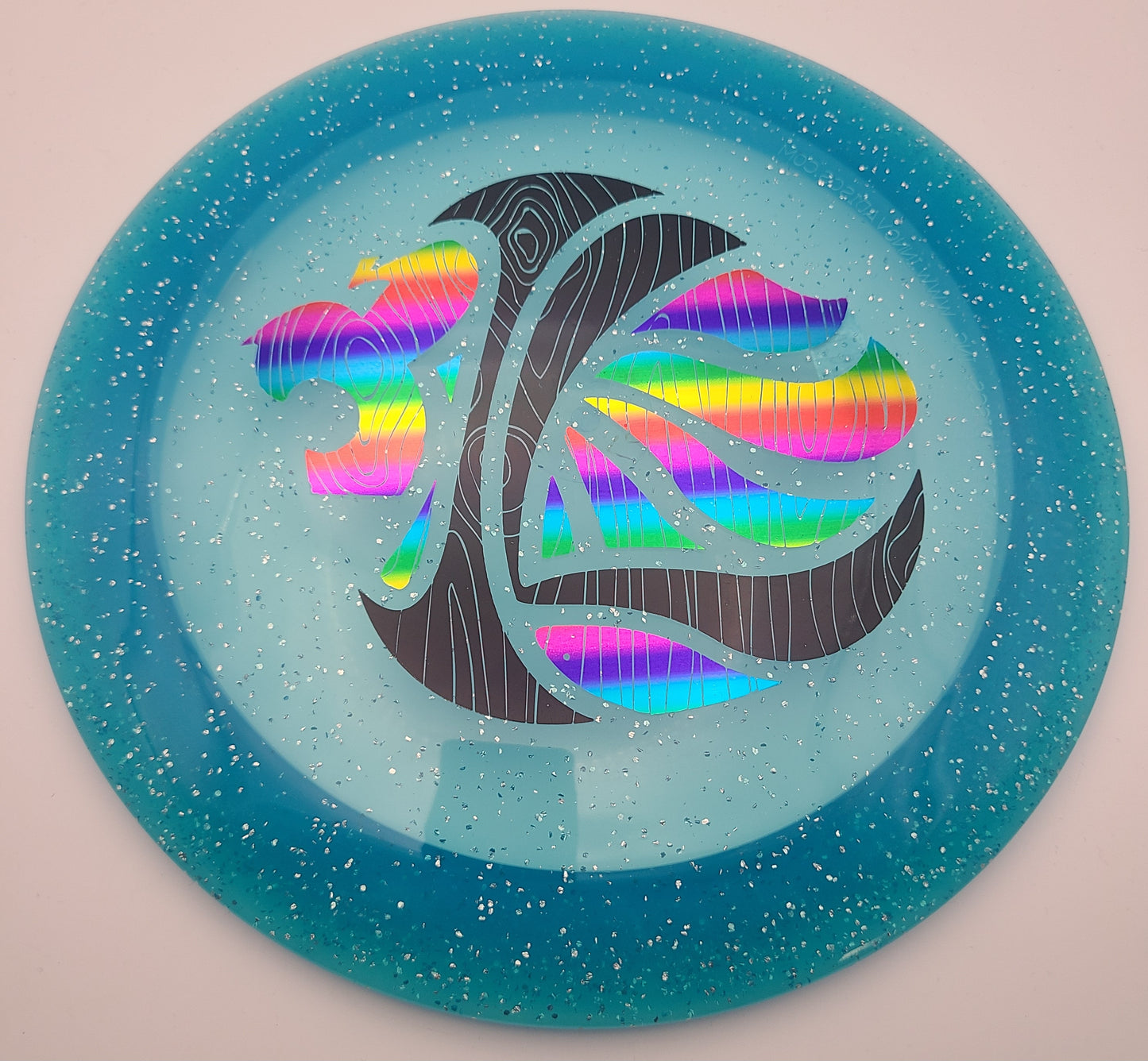 Innova Champion Metal Flake Katana Iron Lion Custom Stamp