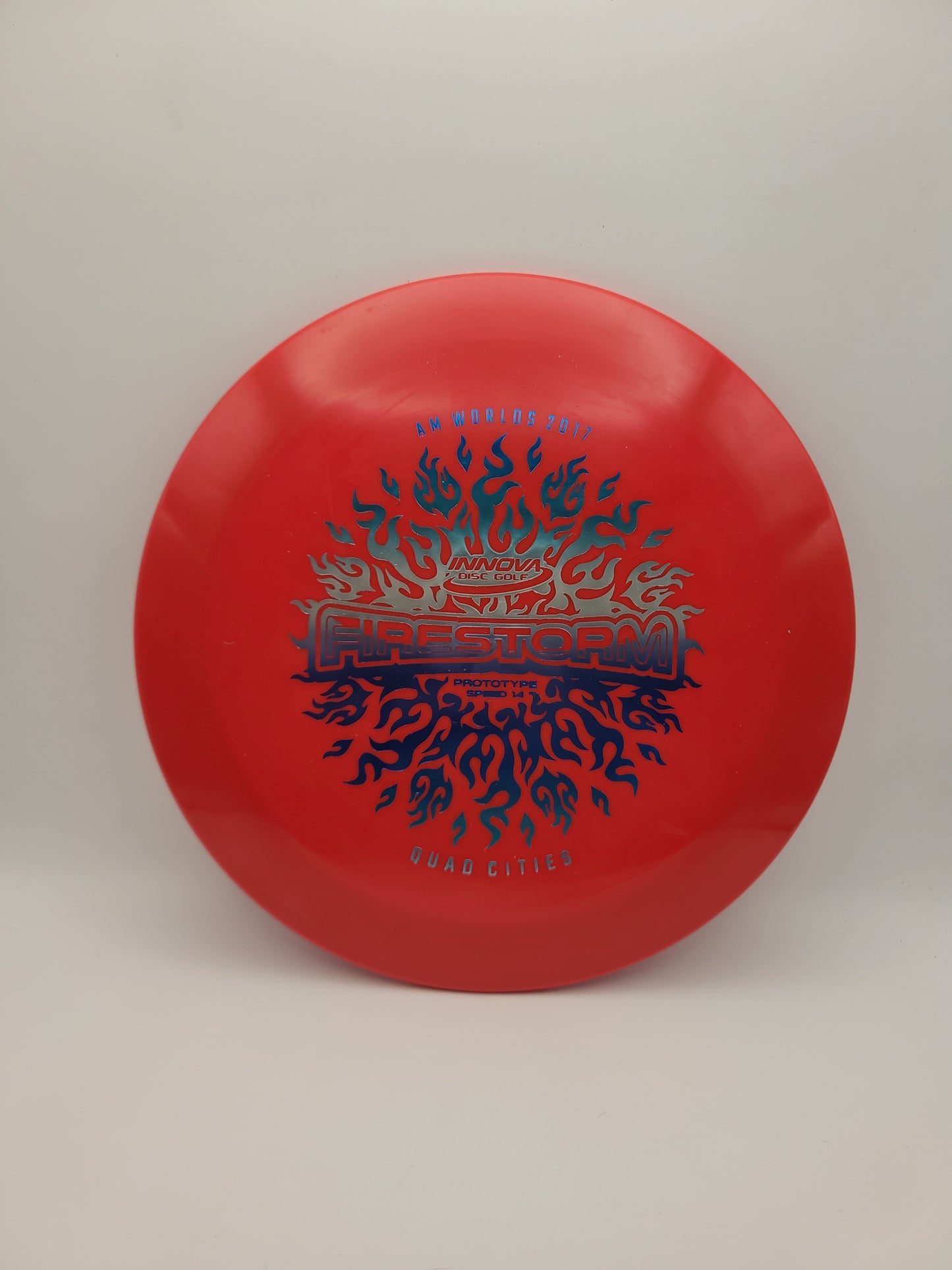 Innova Star Firestorm Prototype - 2017 QC Am Worlds Stamp