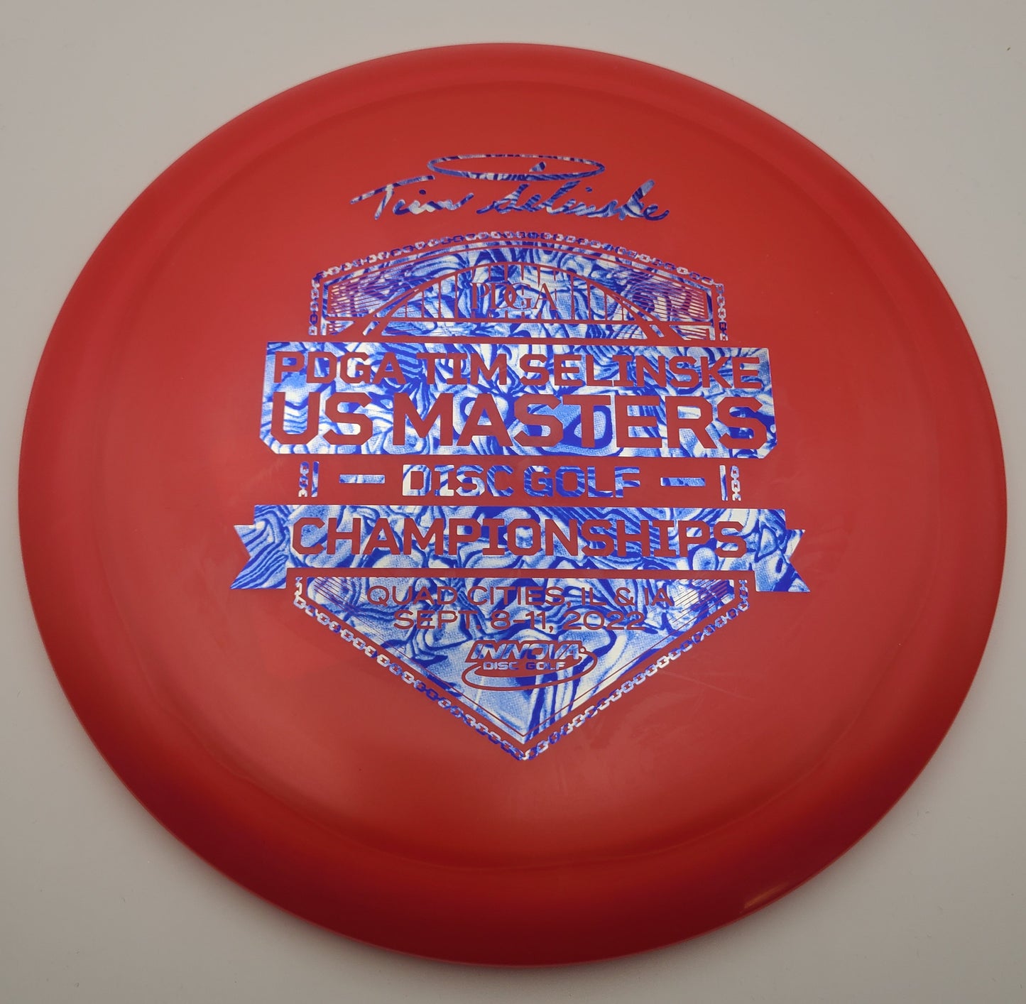 Innova Luster Champion Roadrunner 2022 US Masters Stamp