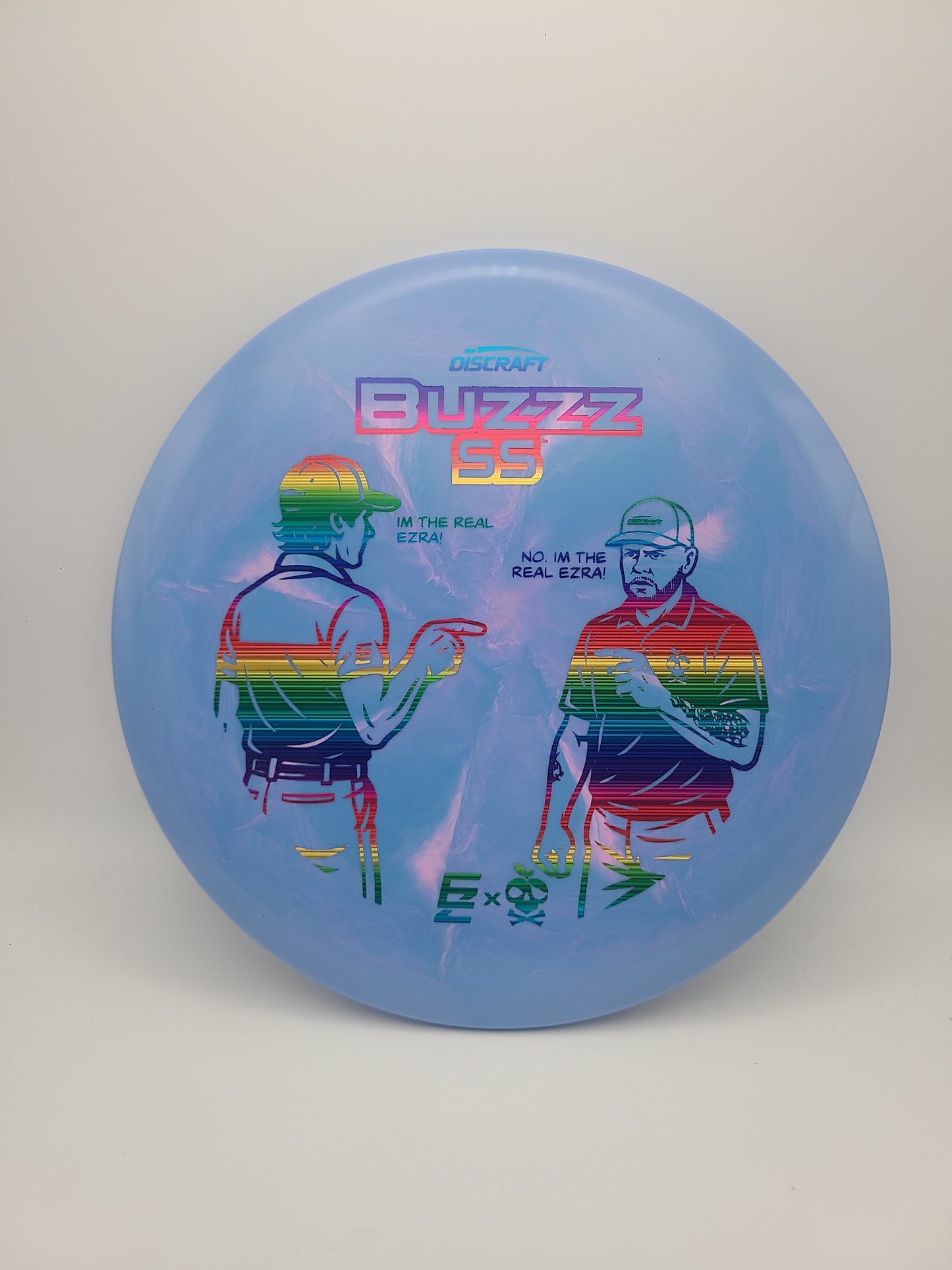 Discraft Ezra vs Ezra Swirly ESP Buzzz SS 5/4/-2/1