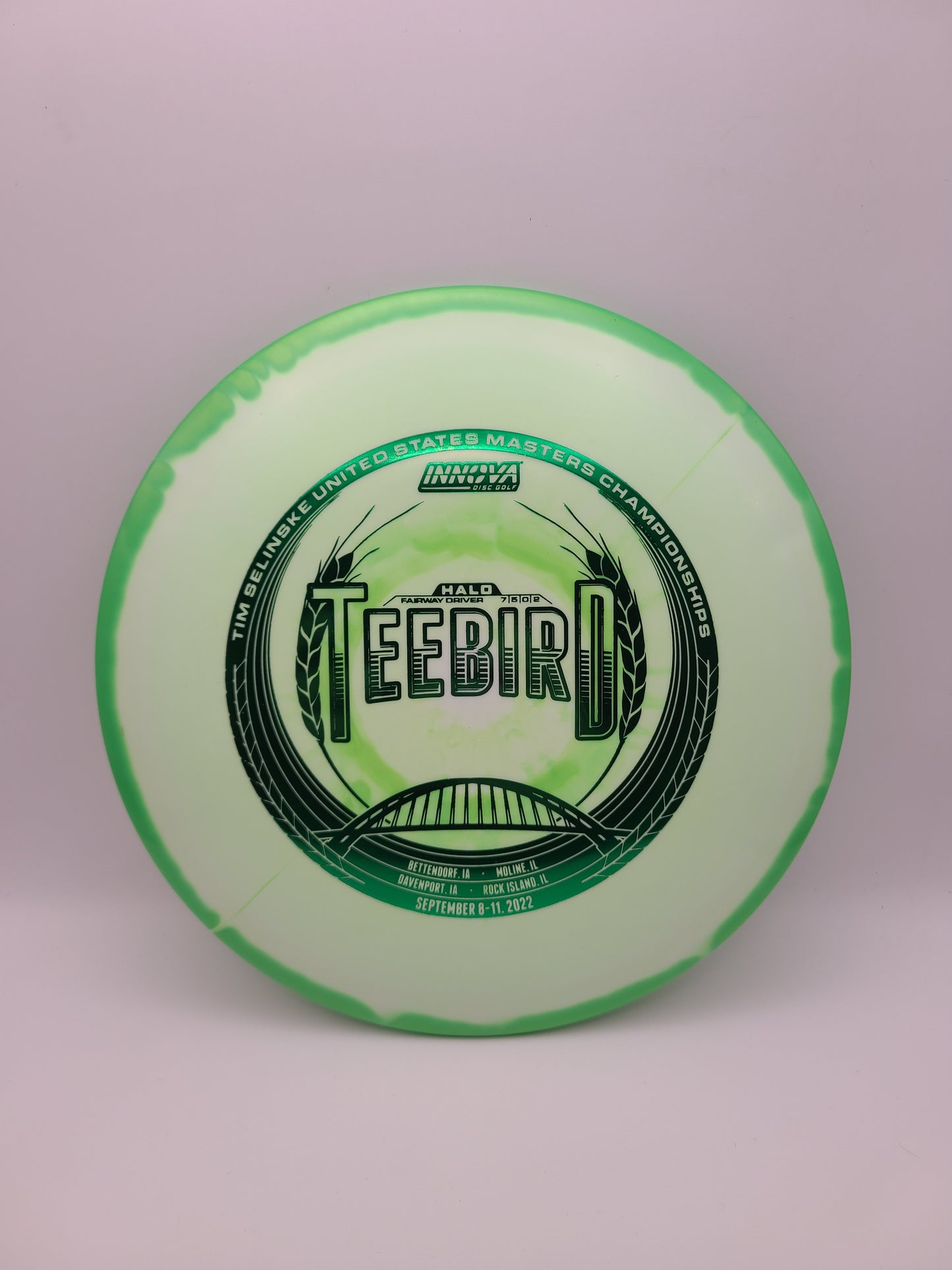Innova Halo Star TeeBird 2022 US Masters Quad Cities