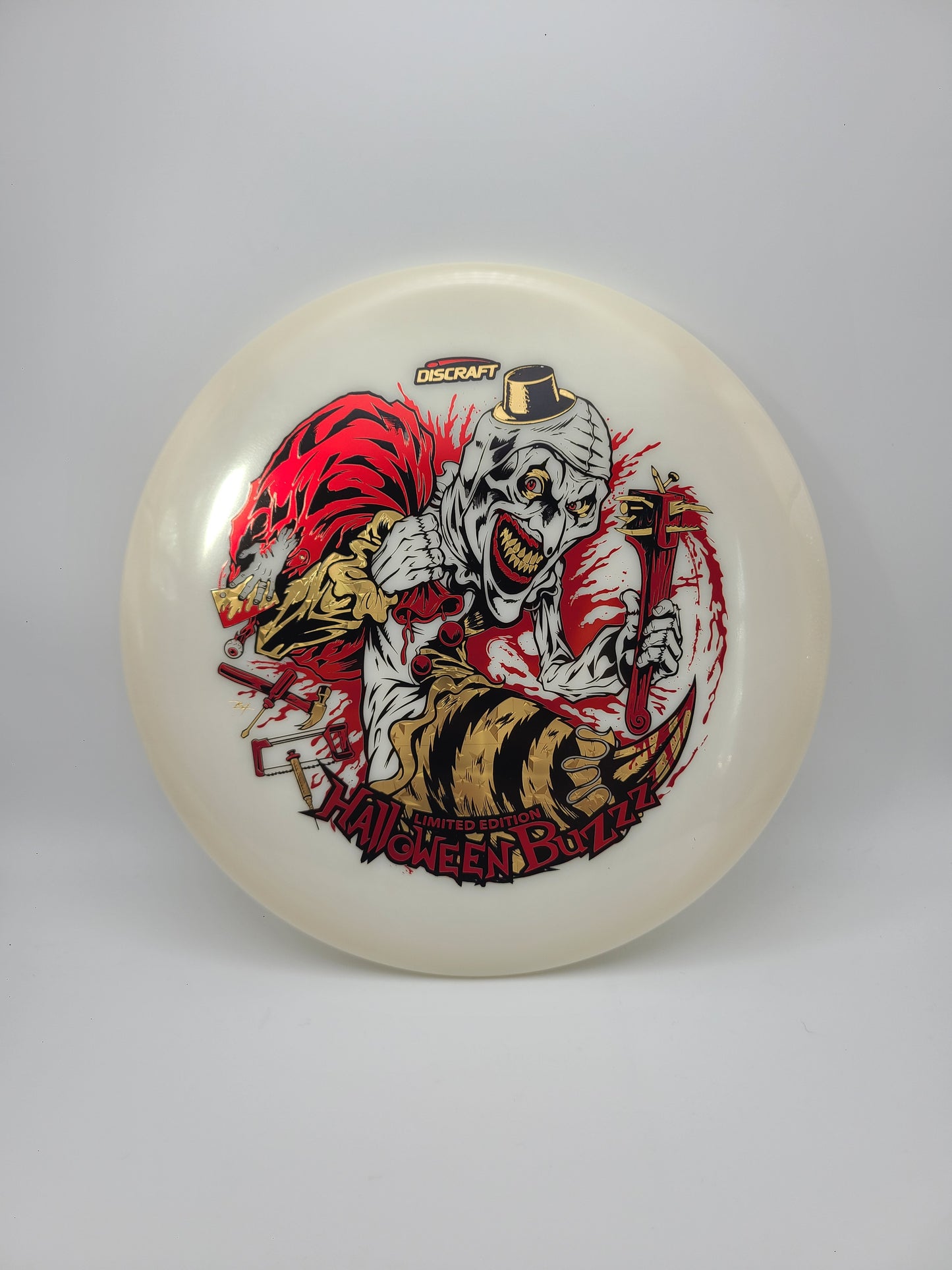 Discraft Glow ESP 2025 Triple Foil Stamp Halloween Buzzz