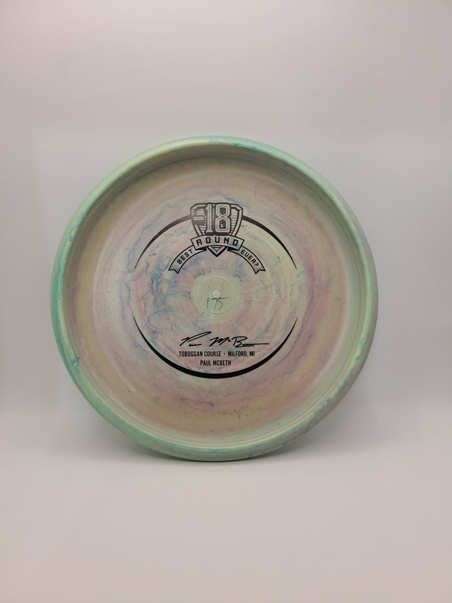Innova Galactic McPro Aviar Paul McBeth Tour Series -18 Bottom Stamp