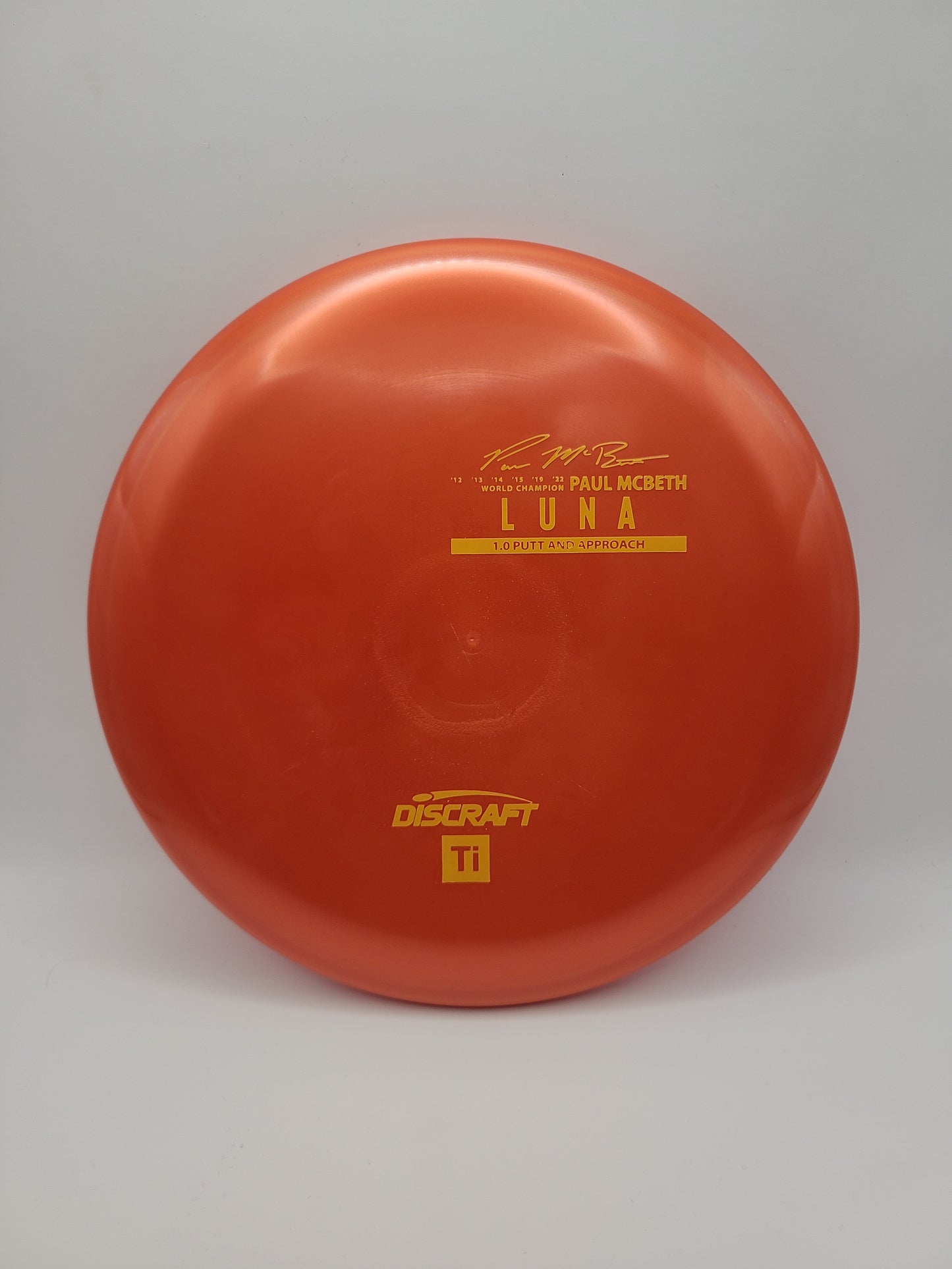 Discraft Titanium Luna Paul McBeth