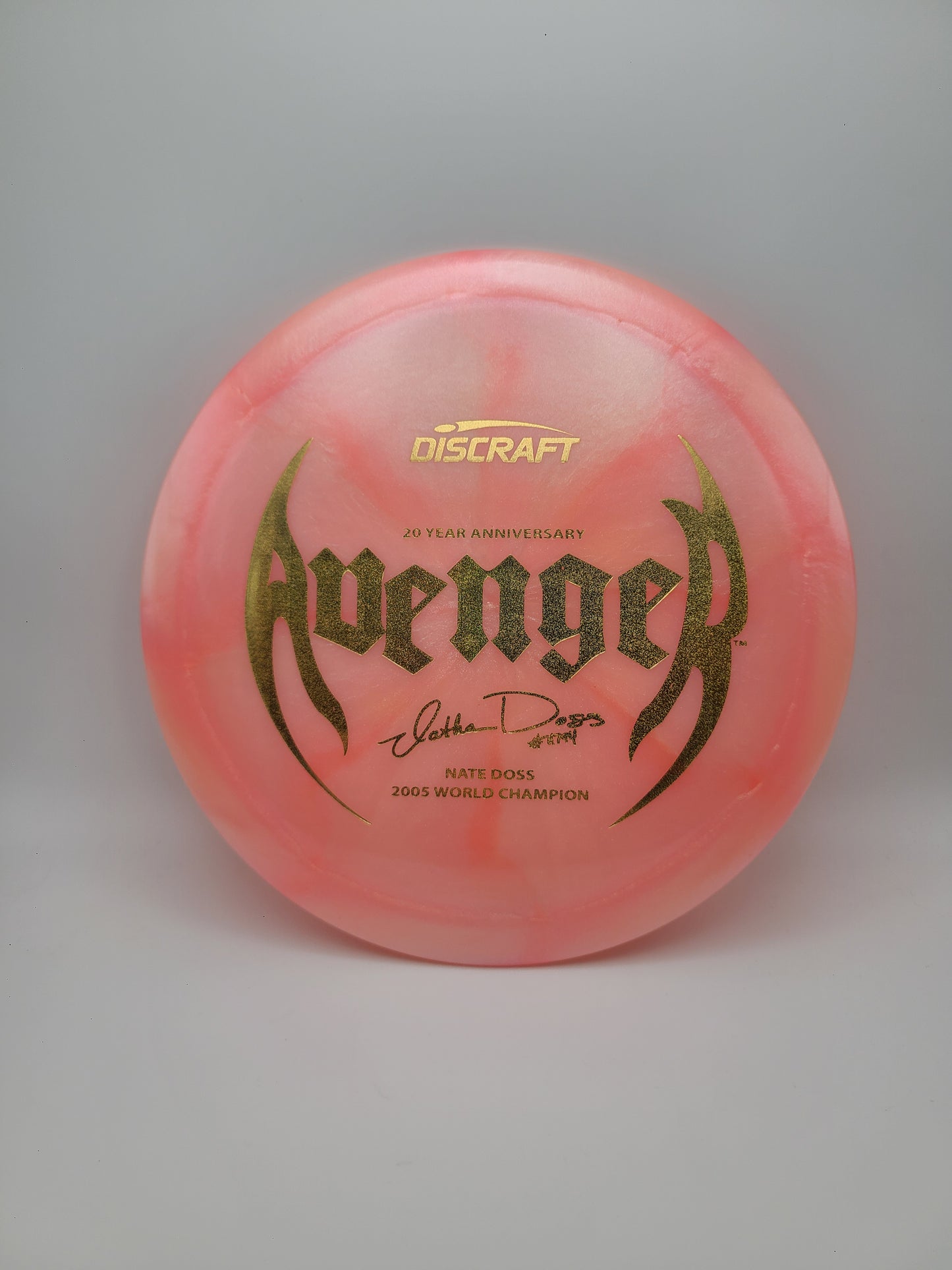 Discraft Z Swirl Avenger Nate Doss 20 yr Anniversary 10/5/0/3
