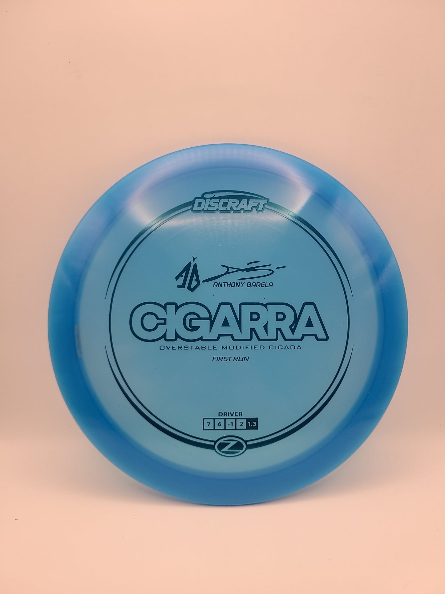 Discraft Z Cigarra First Run 7/6/-1/2 Anthony Barela collab