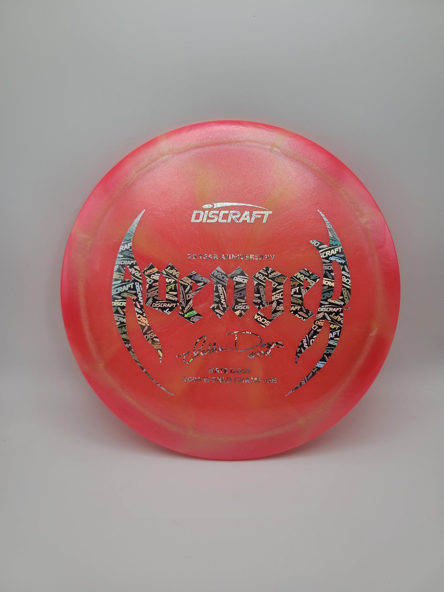 Discraft Z Swirl Avenger Nate Doss 20 yr Anniversary 10/5/0/3