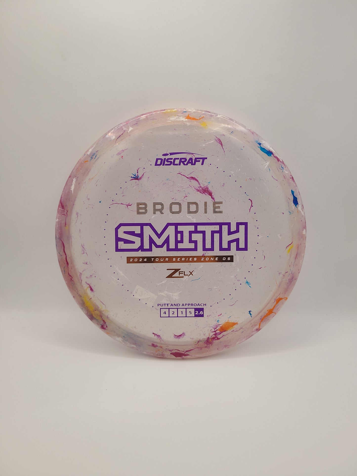 Discraft Jawbreaker Z FLX Zone OS Brodie Smith 2024 Tour Series