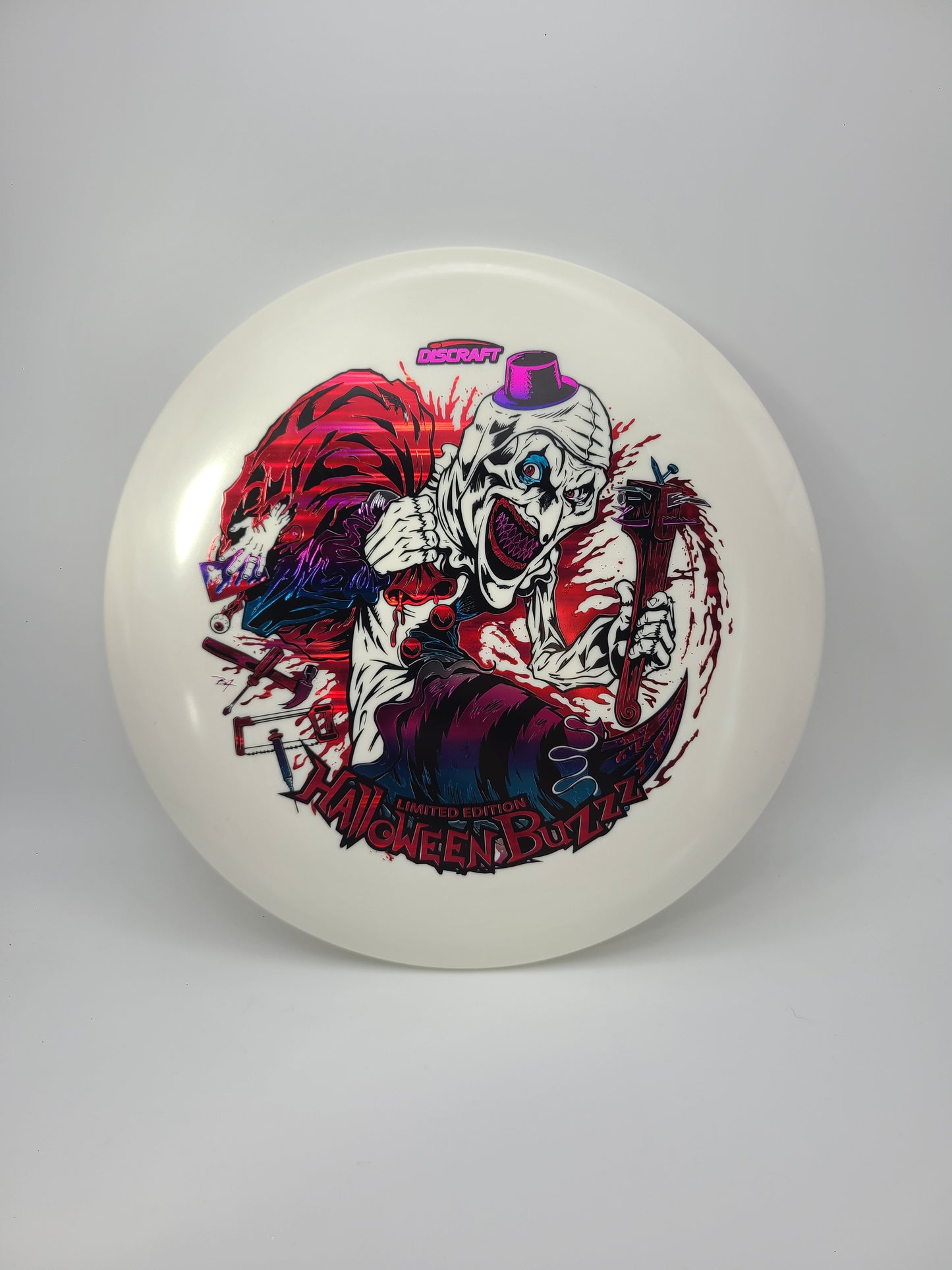 Discraft Glow ESP 2025 Triple Foil Stamp Halloween Buzzz