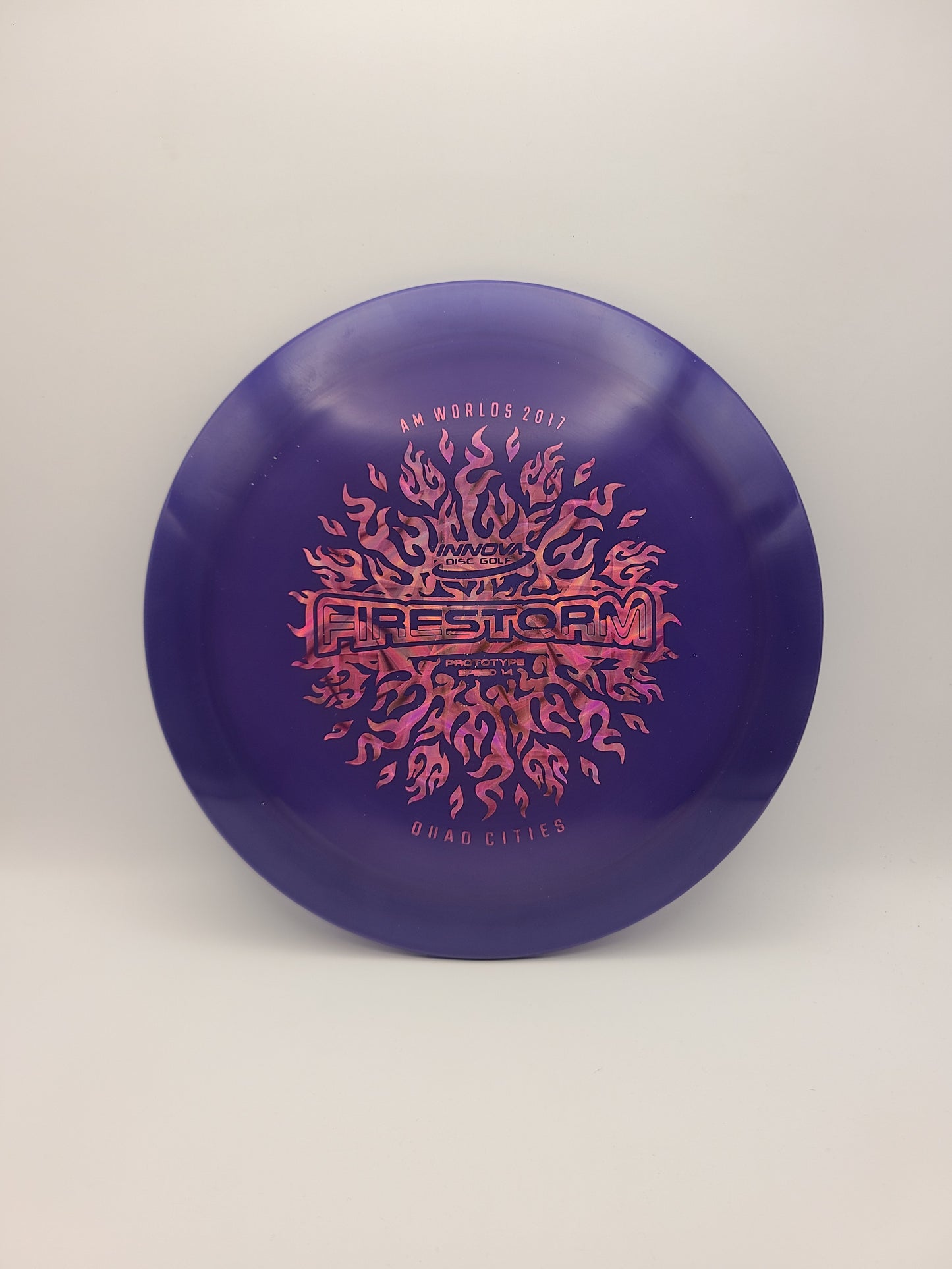Innova Star Firestorm Prototype - 2017 QC Am Worlds Stamp