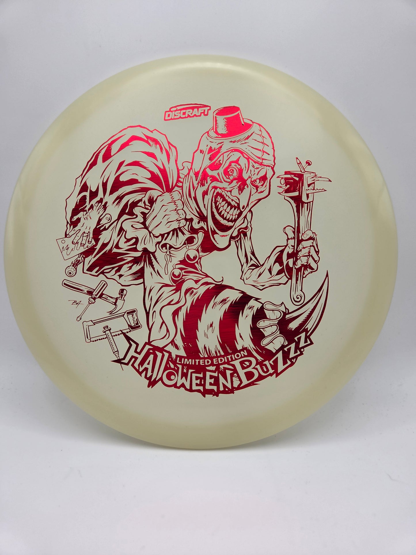 Discraft 2025 LE Halloween Single Foil MEGA GLO Buzzz