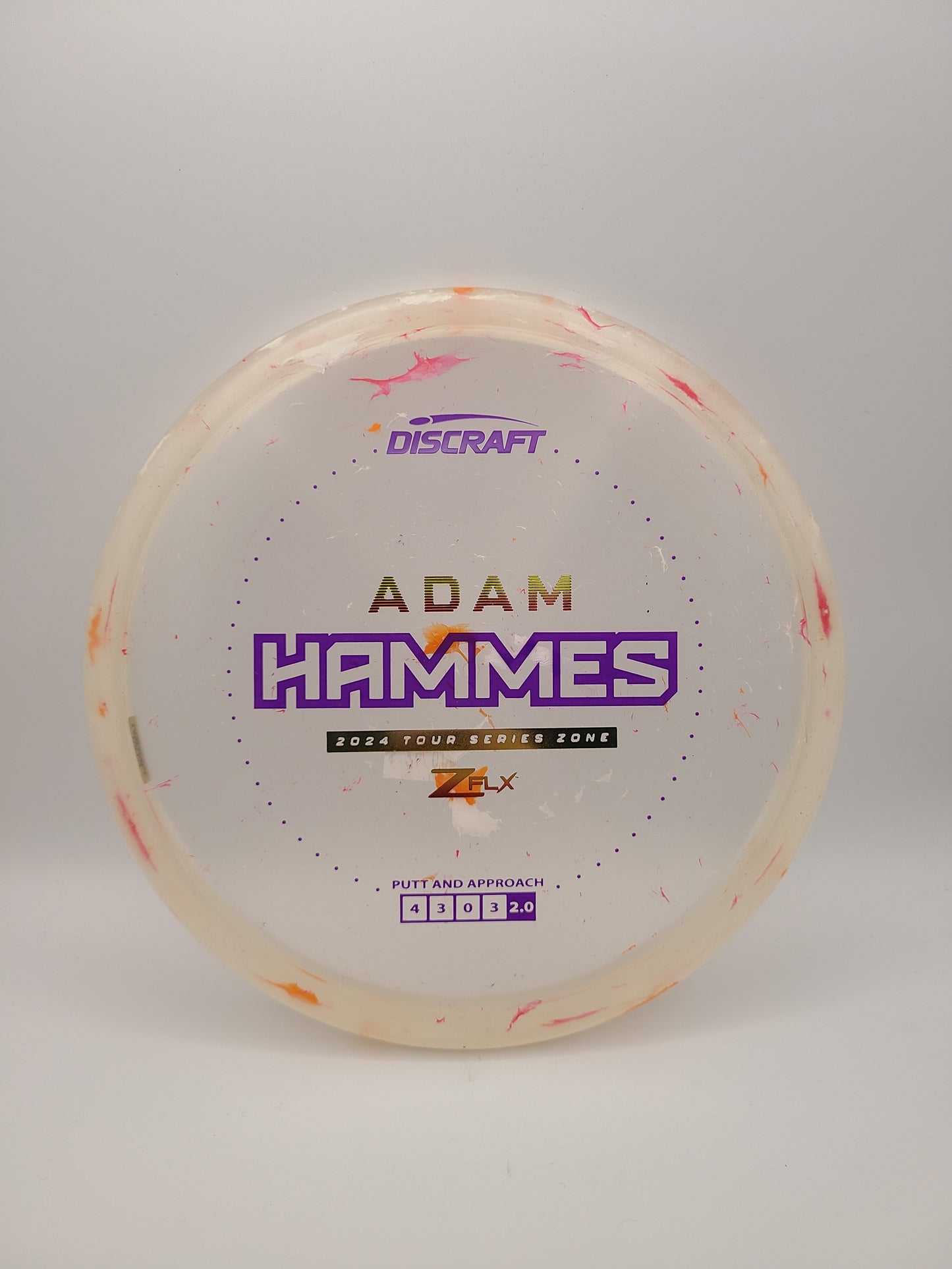 Discraft Jawbreaker Z FLX Zone Adam Hammes 2024 Tour Series
