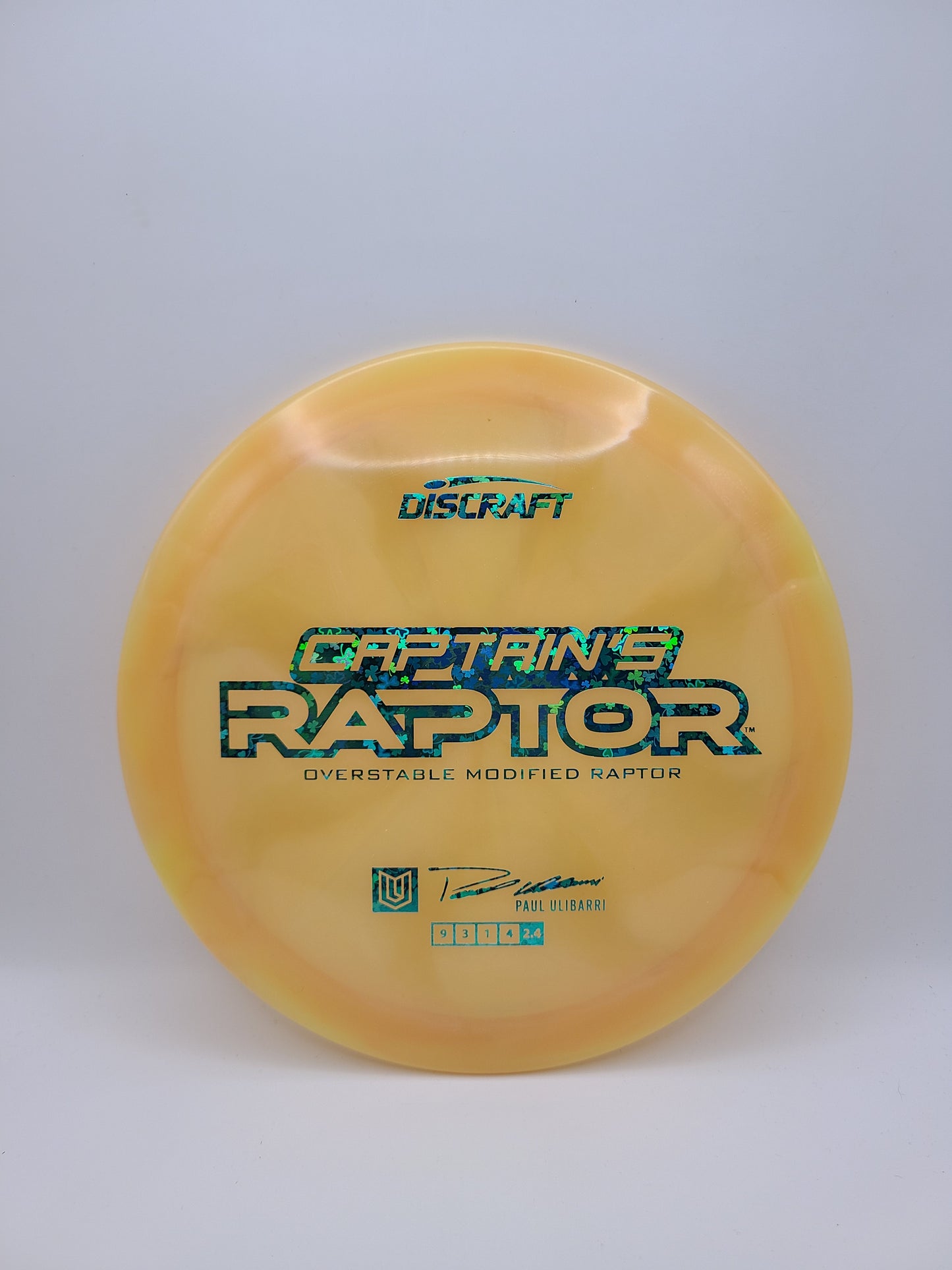 Discraft Captains Raptor 2025 Paul Ulibarri 9/3/1/4