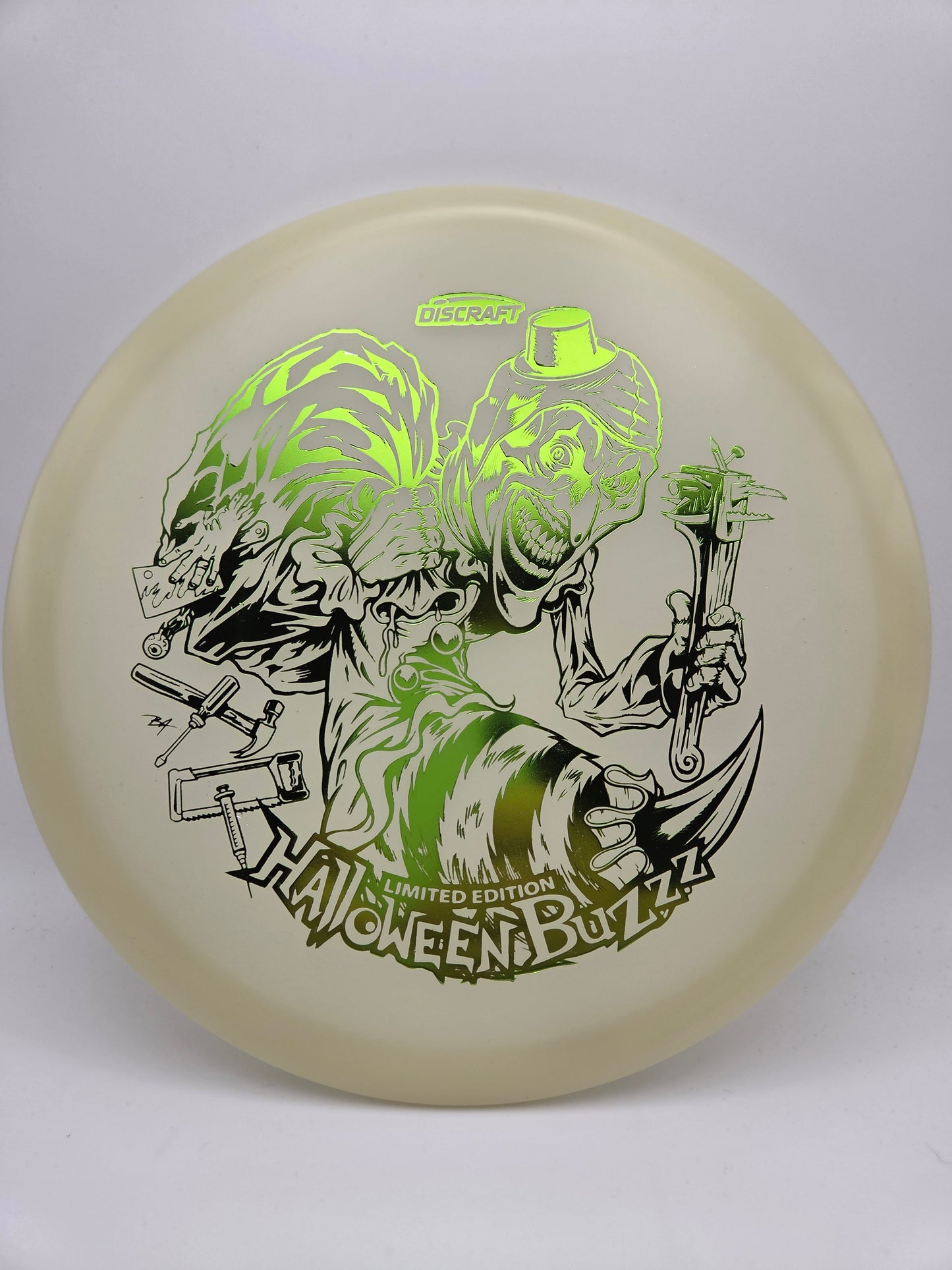 Discraft 2025 LE Halloween Single Foil MEGA GLO Buzzz