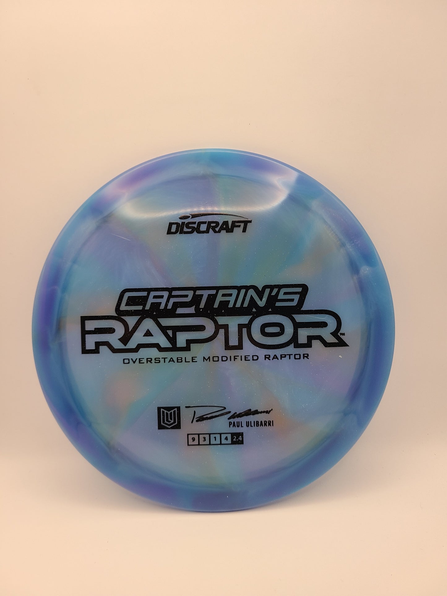 Discraft Captains Raptor 2025 Paul Ulibarri 9/3/1/4