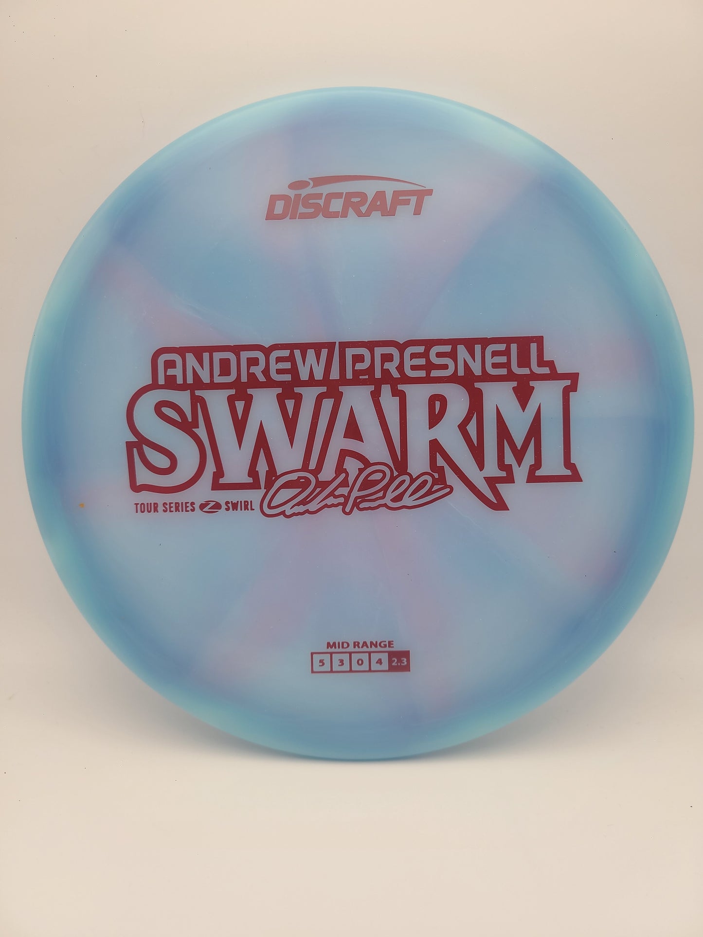 Discraft Z Swirl Swarm Andrew Presnell 2025 Tour Series