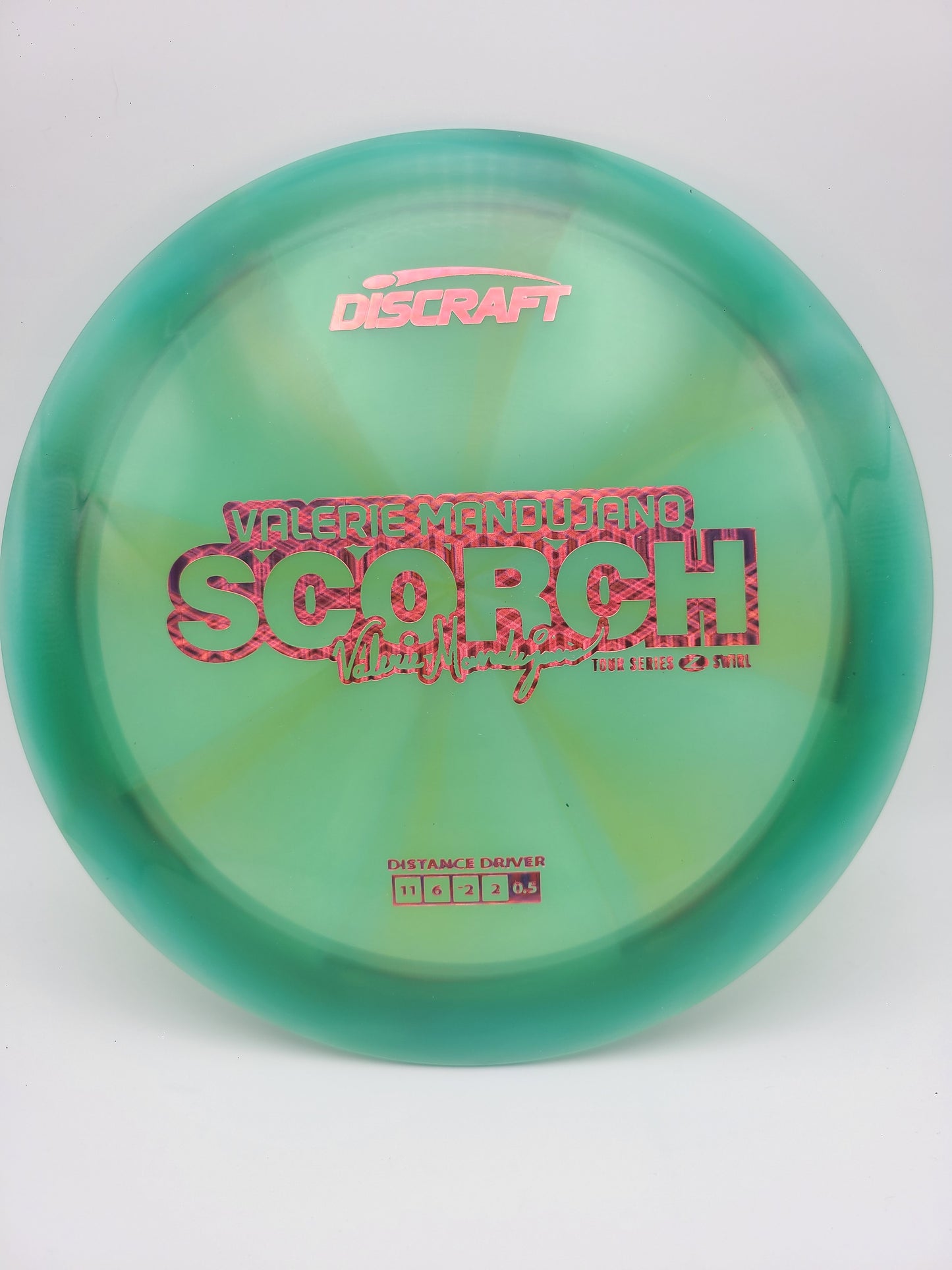 Discraft Z Swirl Scorch Valerie Mandujano 2025 Tour Series
