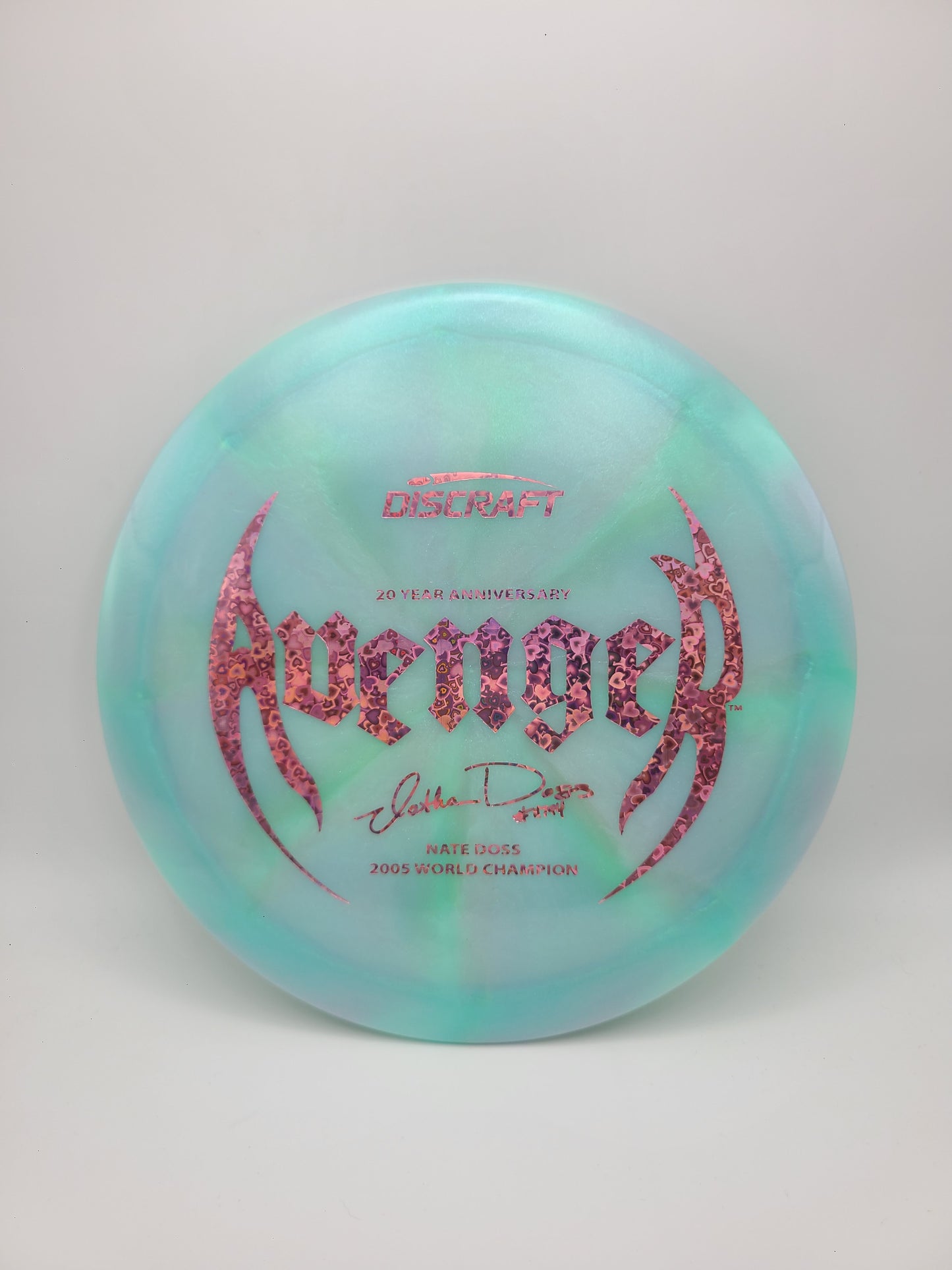 Discraft Z Swirl Avenger Nate Doss 20 yr Anniversary 10/5/0/3