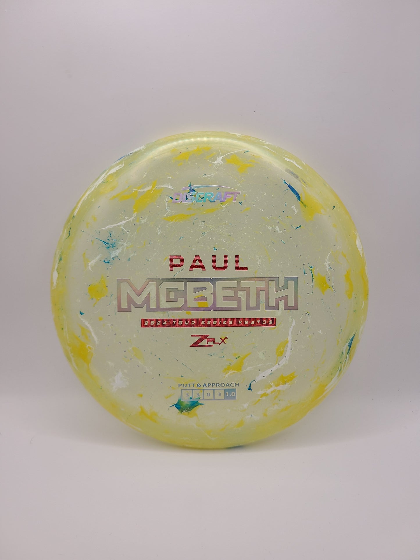 Discraft Jawbreaker Z FLX Kratos Paul McBeth Tour Series 2024