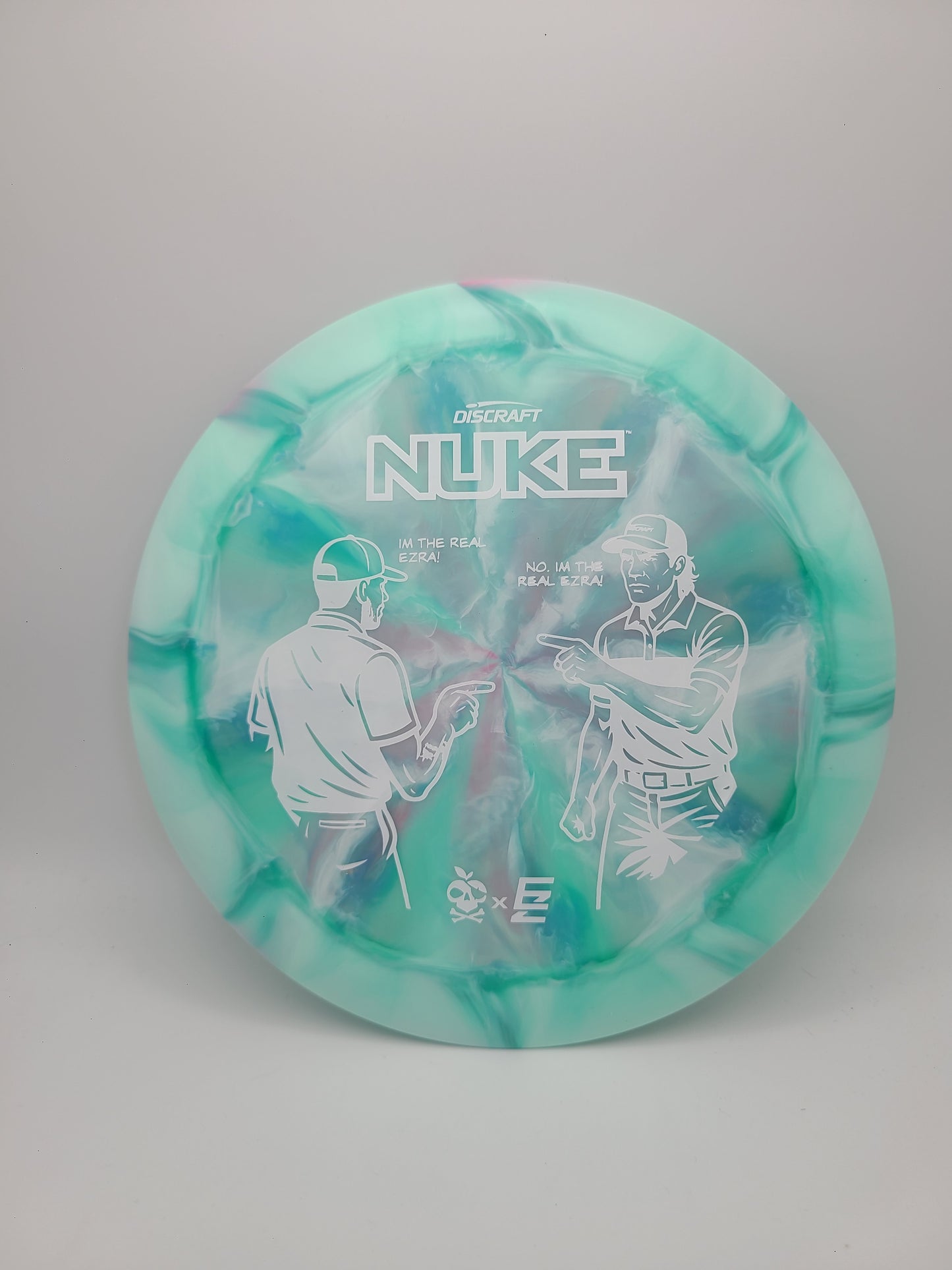 Discraft Ezra vs Ezra Swirly ESP Nuke 13/5/-1/3