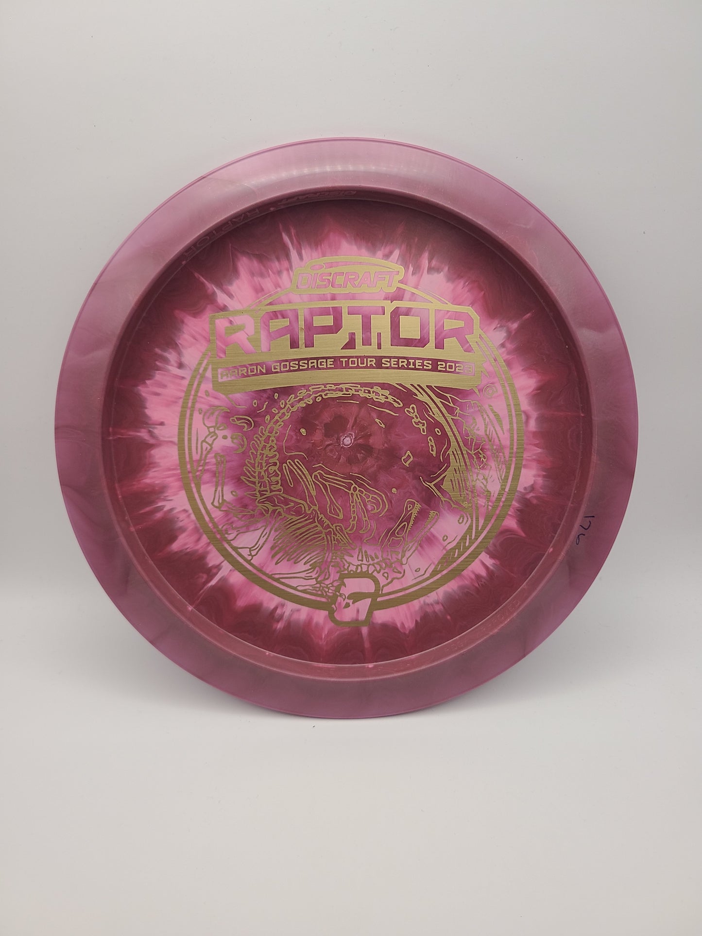 Discraft Swirly ESP Raptor 2023 Aaron Gossage Tour Series