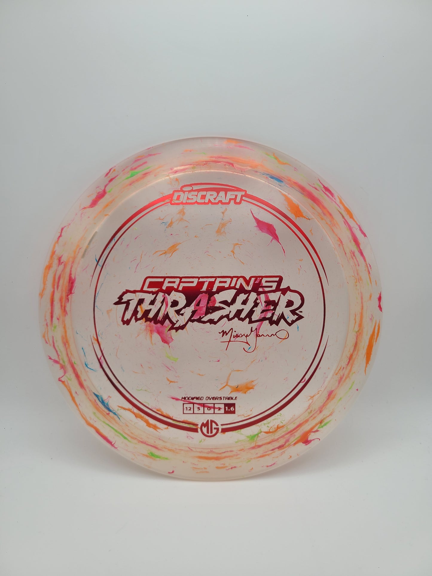 Discraft Jawbreaker Z Captains Thrasher Missy Gannon 12/5/0/2