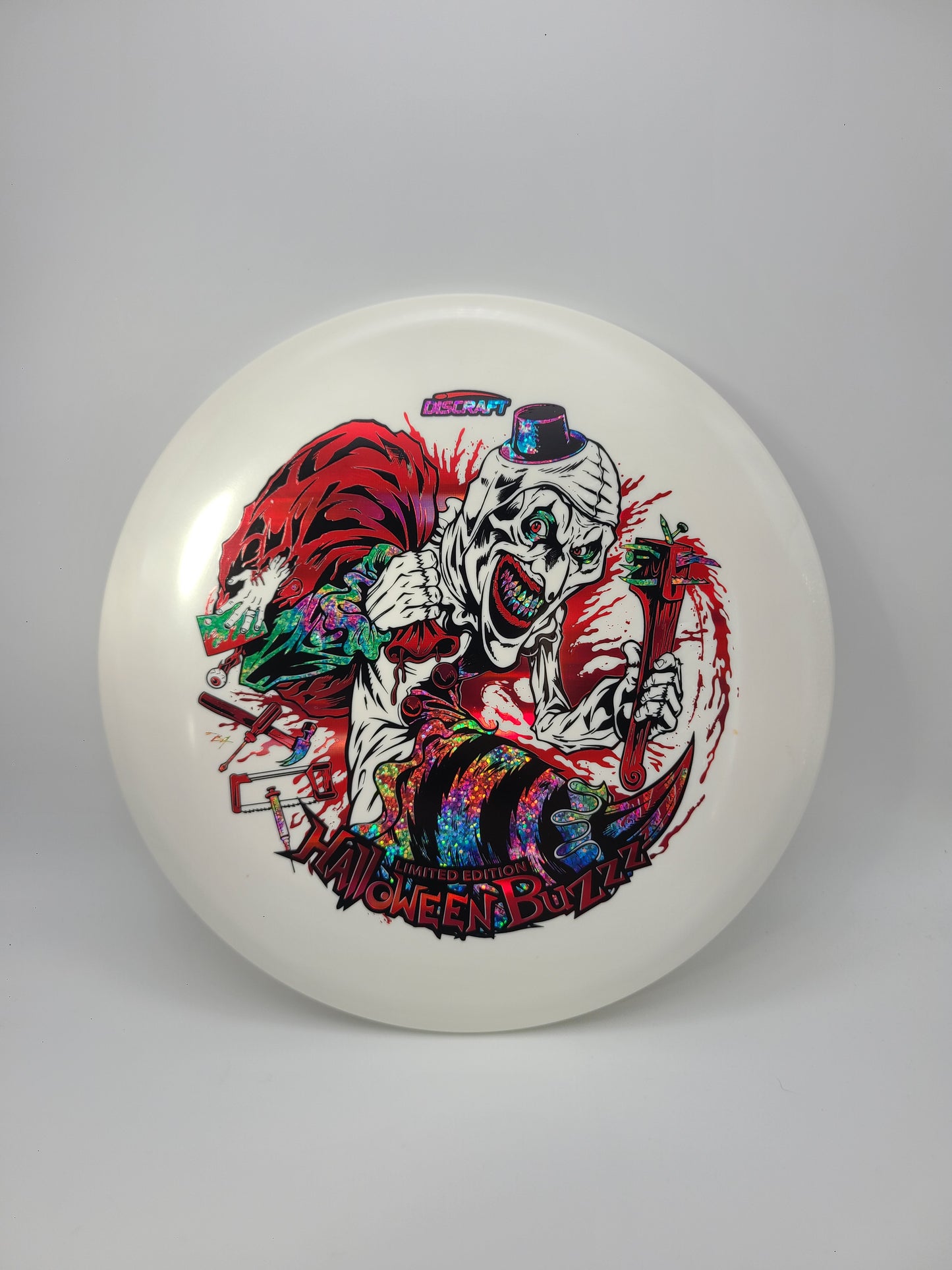 Discraft Glow ESP 2025 Triple Foil Stamp Halloween Buzzz