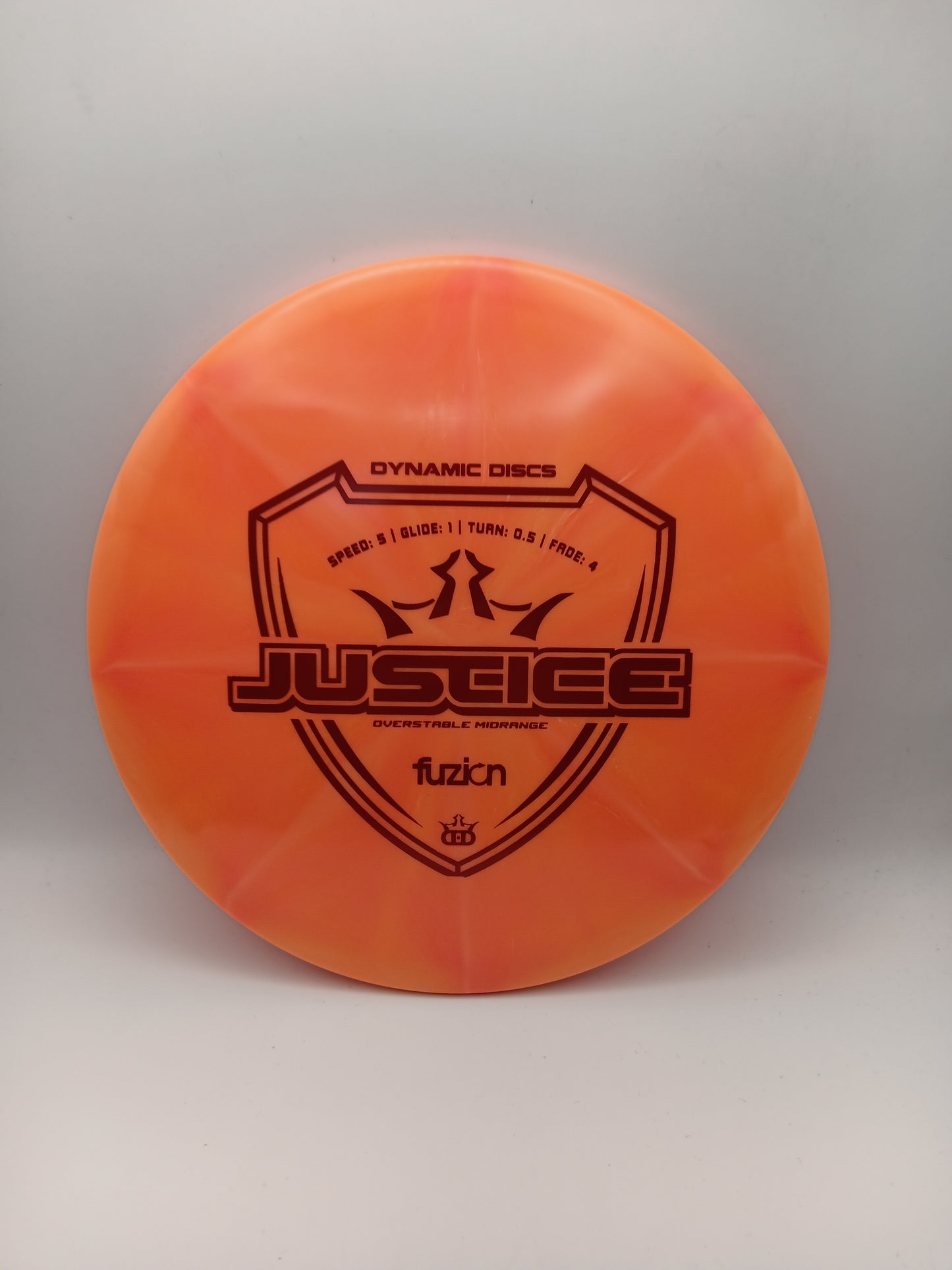 Dynamic Discs Fuzion Justice 5/1/0.5/4