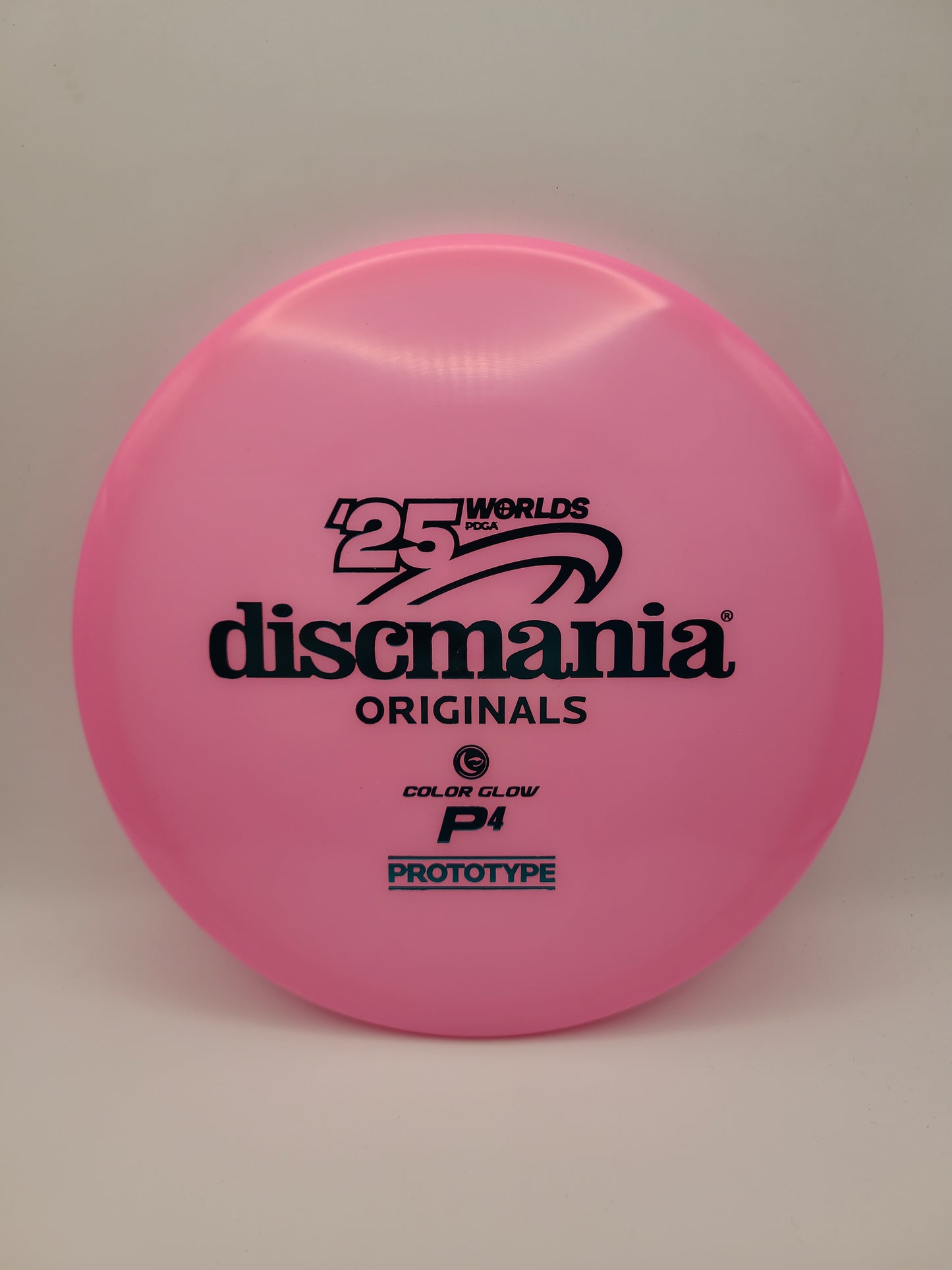 Discmania Color Glow P4 Prototype - 2025 PDGA Worlds