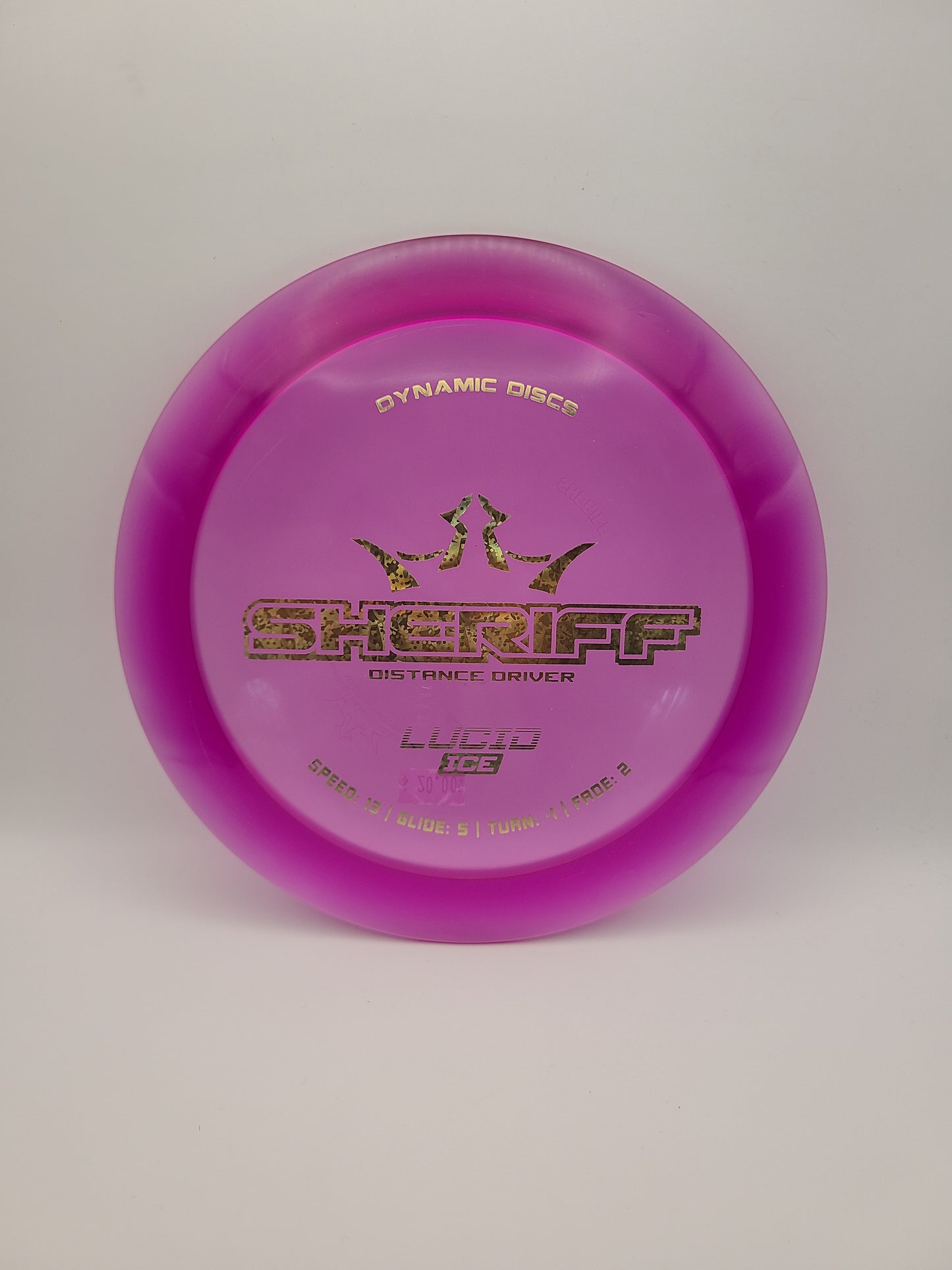 Dynamic Discs Lucid Ice Sheriff 13/5/-1/2