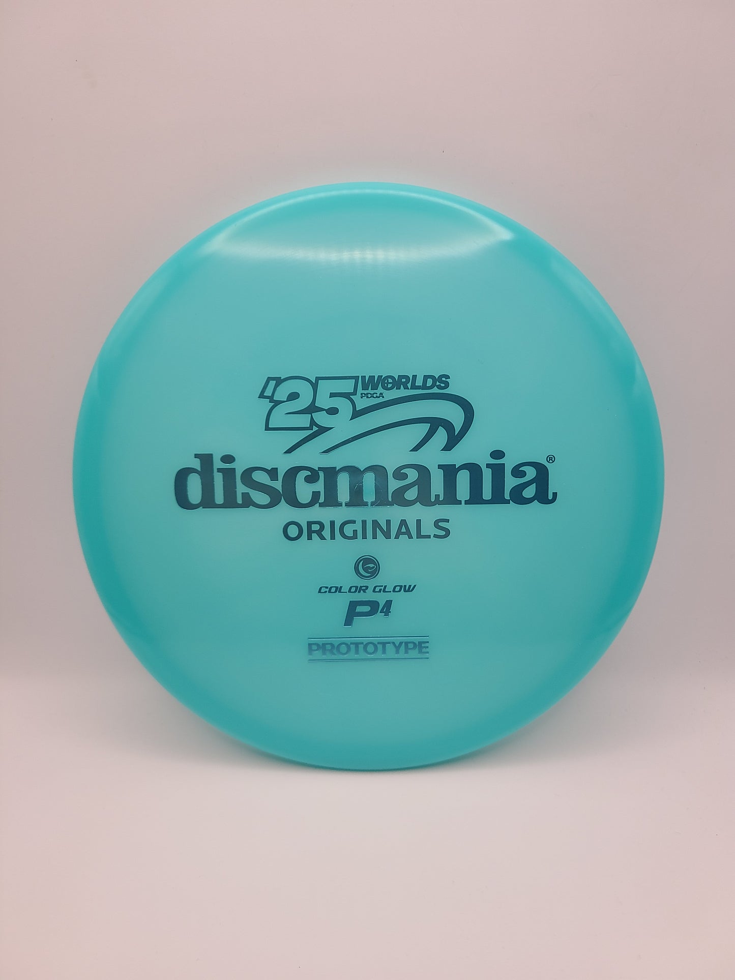 Discmania Color Glow P4 Prototype - 2025 PDGA Worlds
