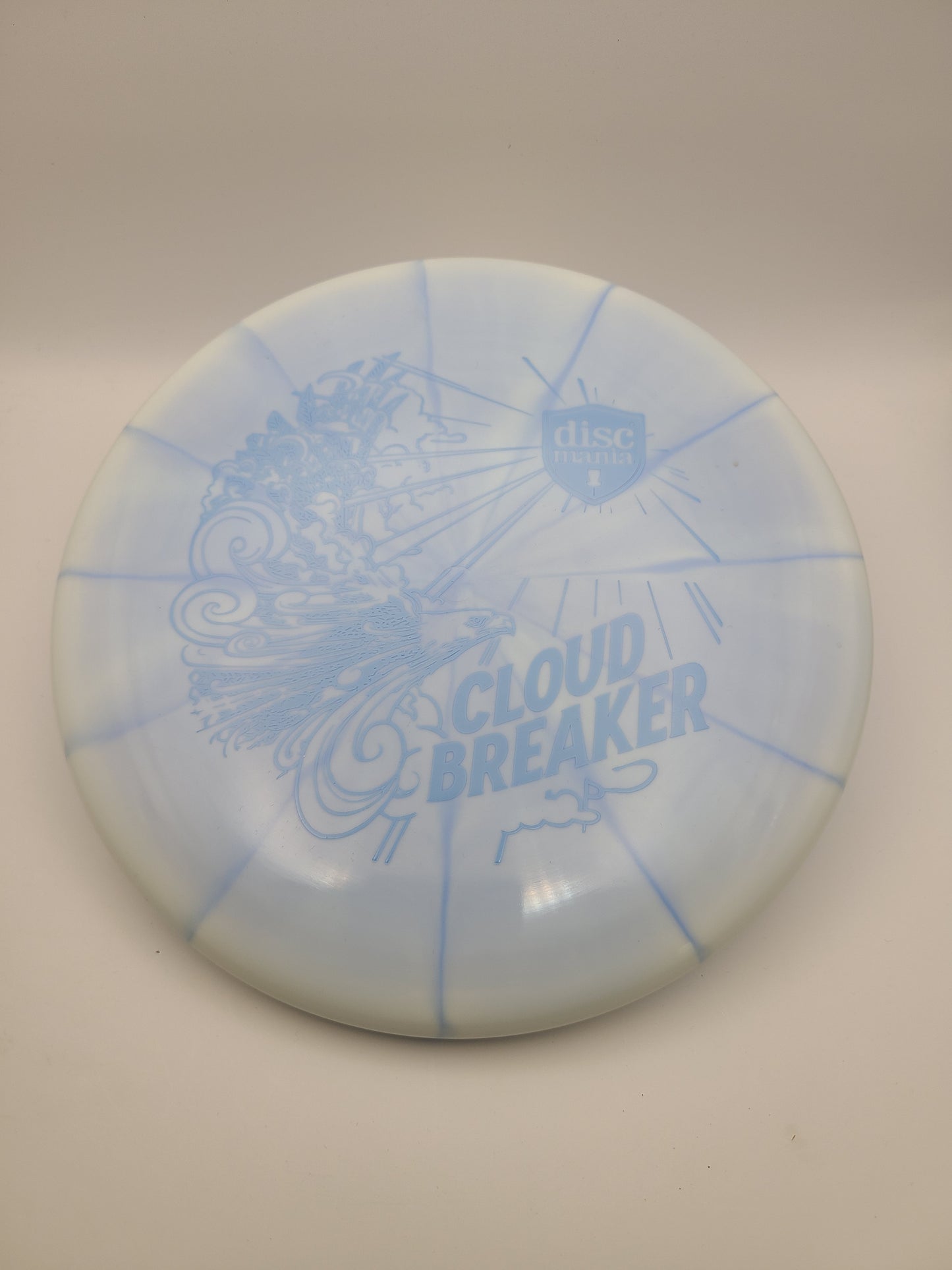 Discmania Evolution Lux Vapor Link Cloudbreaker stamp