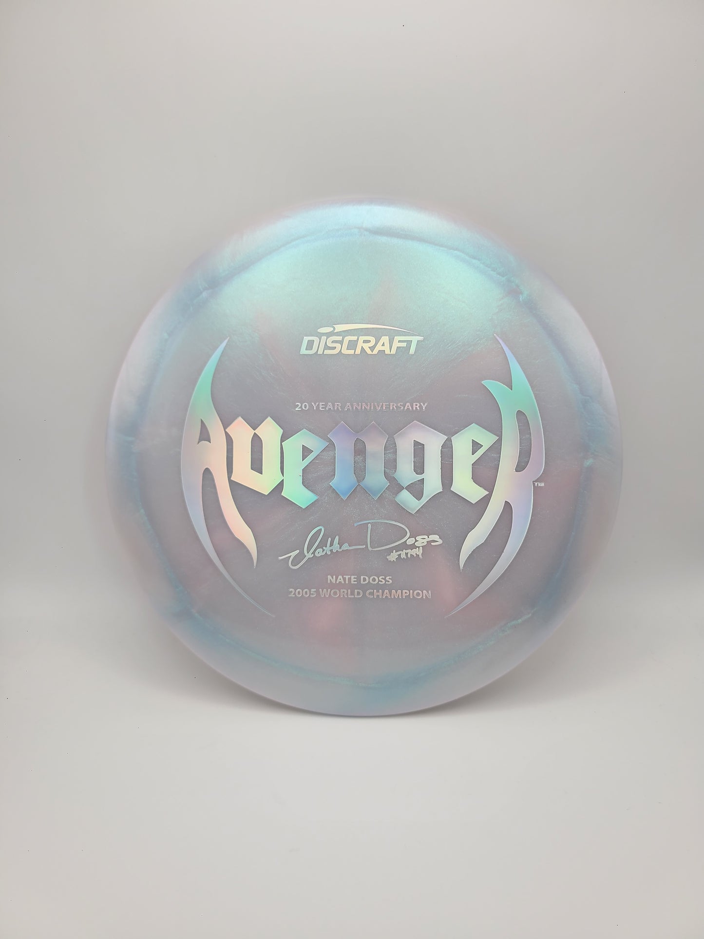Discraft Z Swirl Avenger Nate Doss 20 yr Anniversary 10/5/0/3