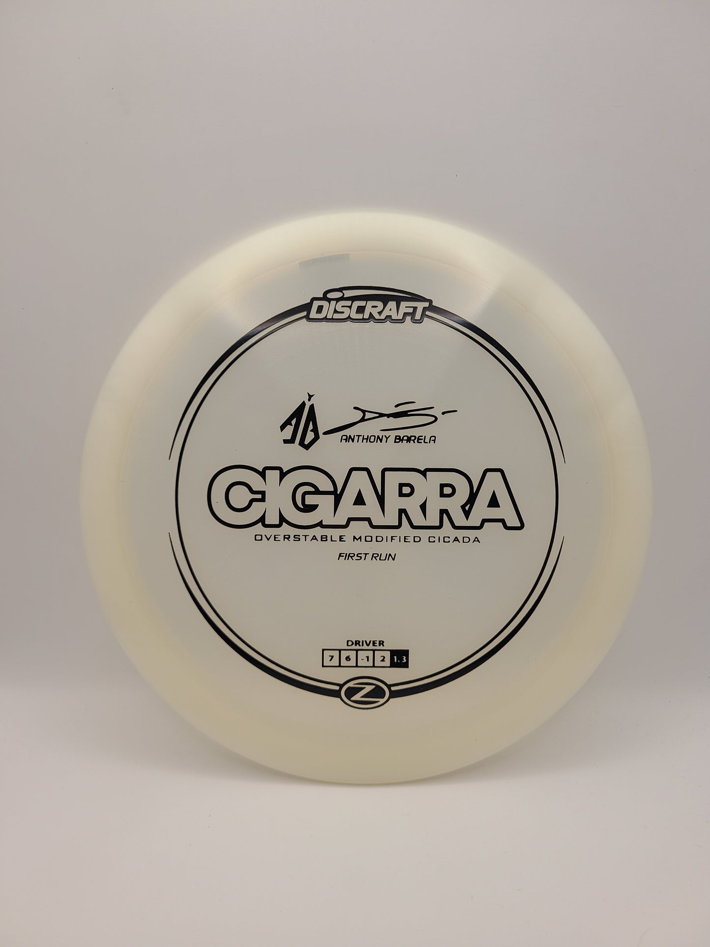 Discraft Z Cigarra First Run 7/6/-1/2 Anthony Barela collab