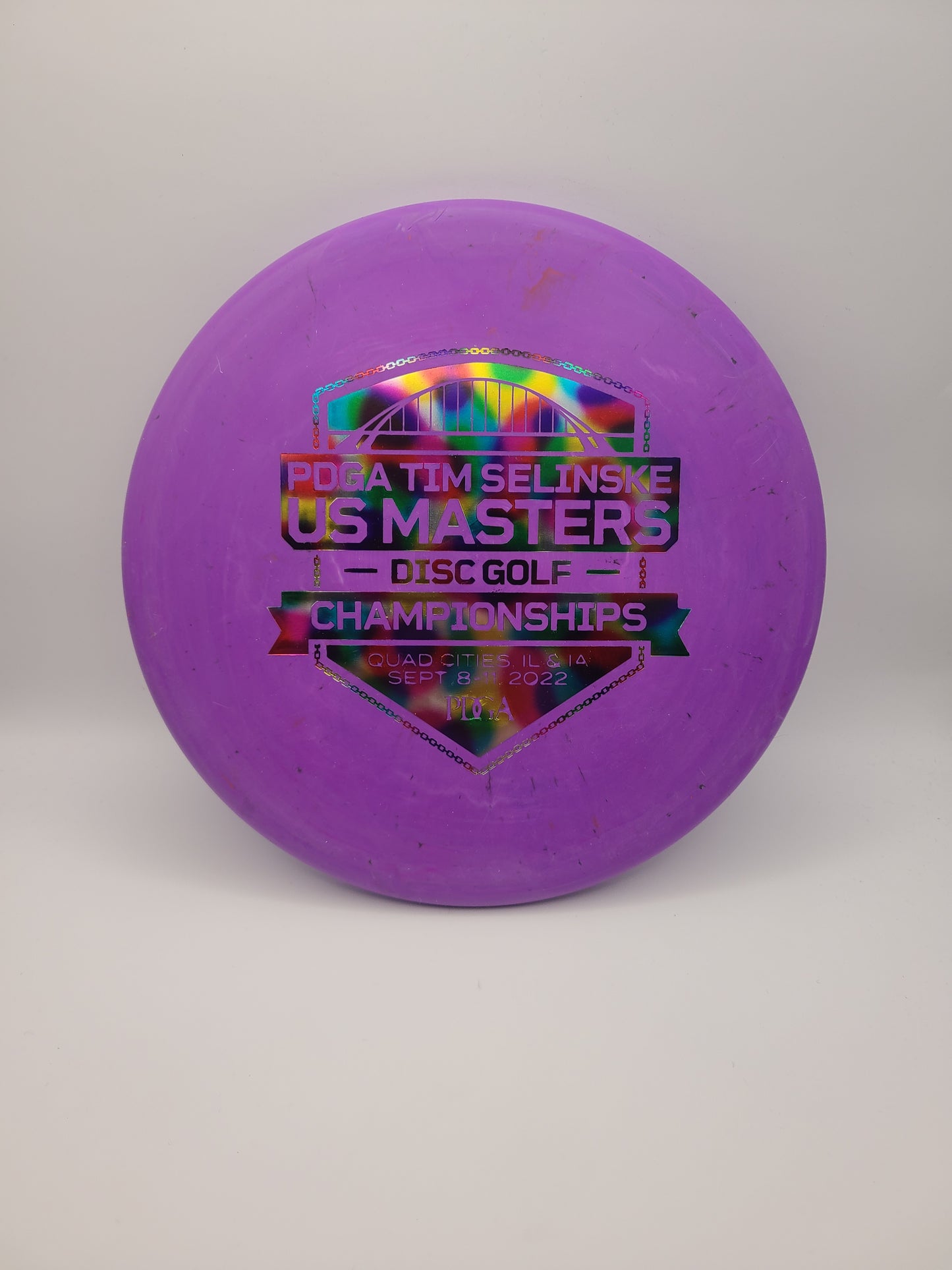 Discraft Jawbreaker Zone 2022 Tim Selinske US Masters Stamp