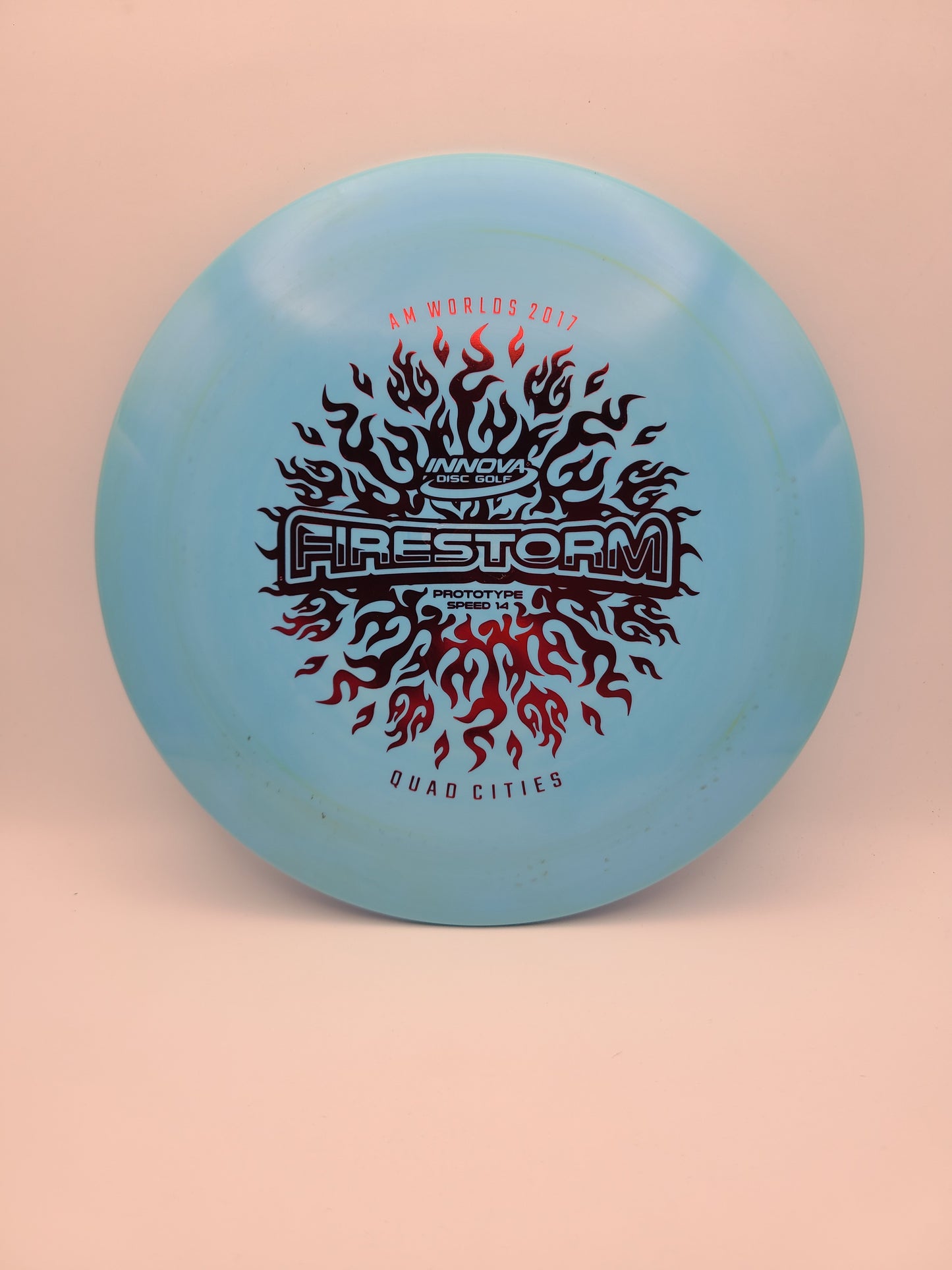 Innova Star Firestorm Prototype - 2017 QC Am Worlds Stamp