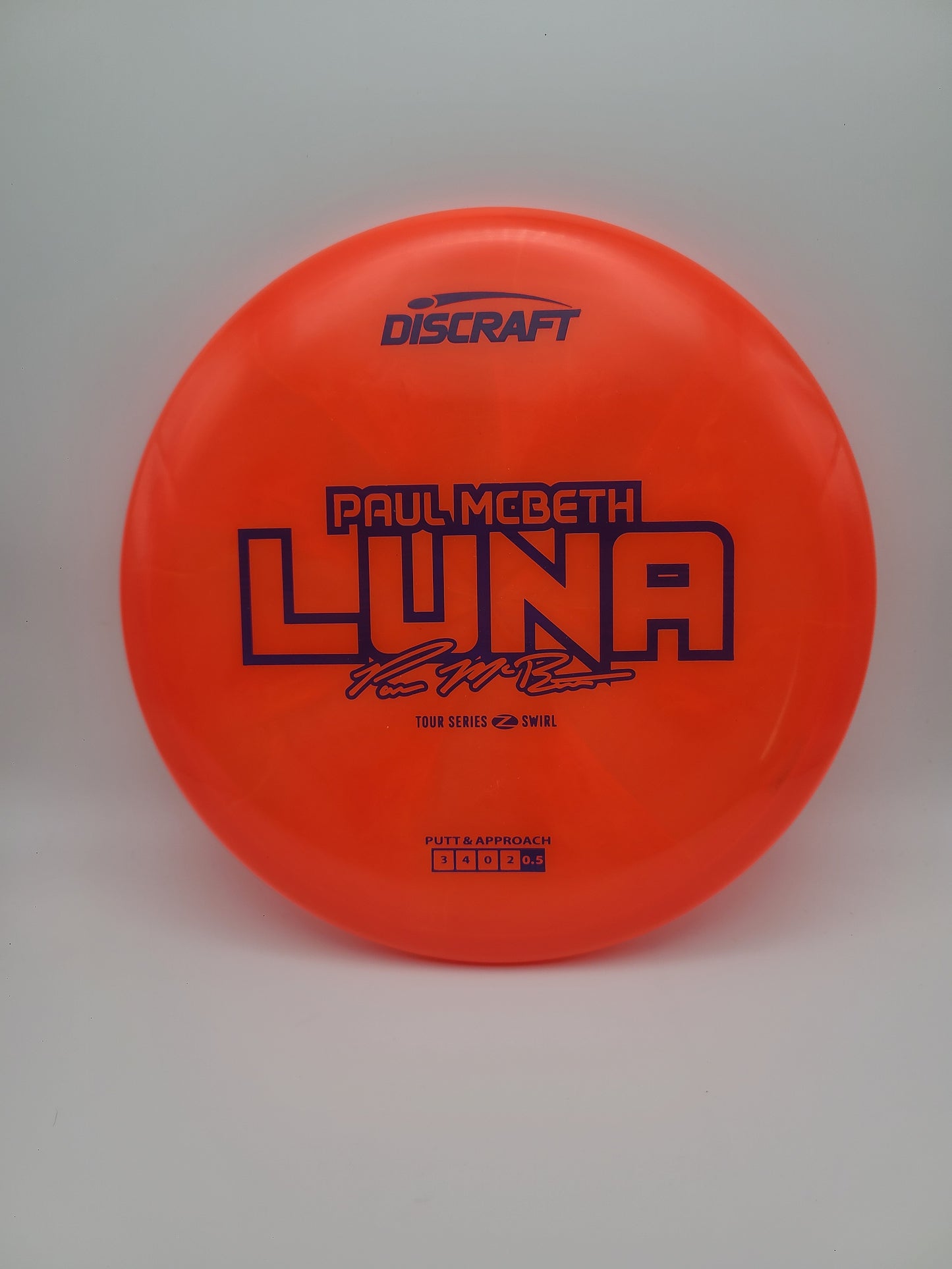 Discraft Z Swirl Luna Paul McBeth 2025 Tour Series
