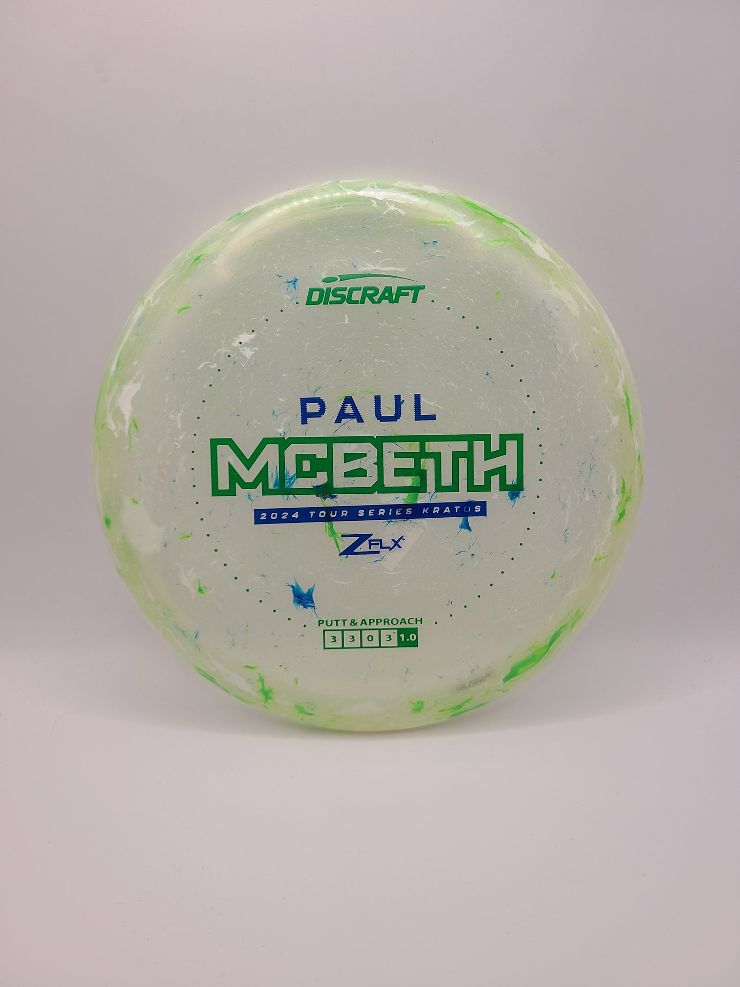 Discraft Jawbreaker Z FLX Kratos Paul McBeth Tour Series 2024