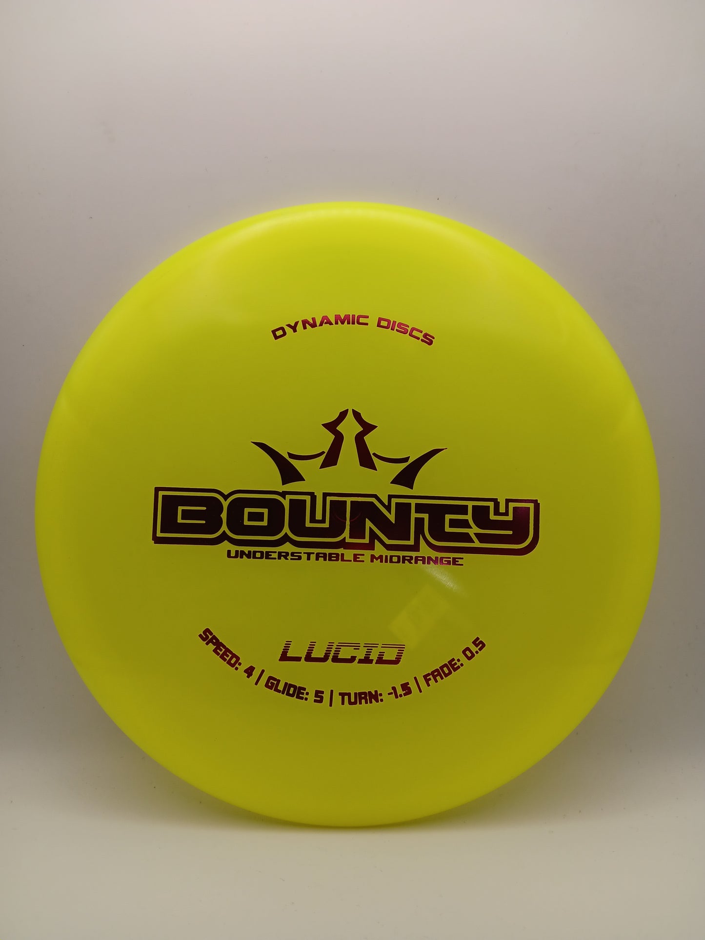 Dynamic Disc's Lucid Bounty 4/5/-1.5/0.5