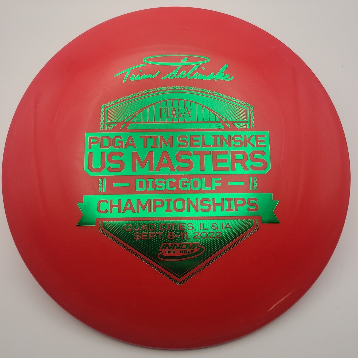 Innova Star Hawkeye 2022 US Masters Tournament Stamp Fairway Driver