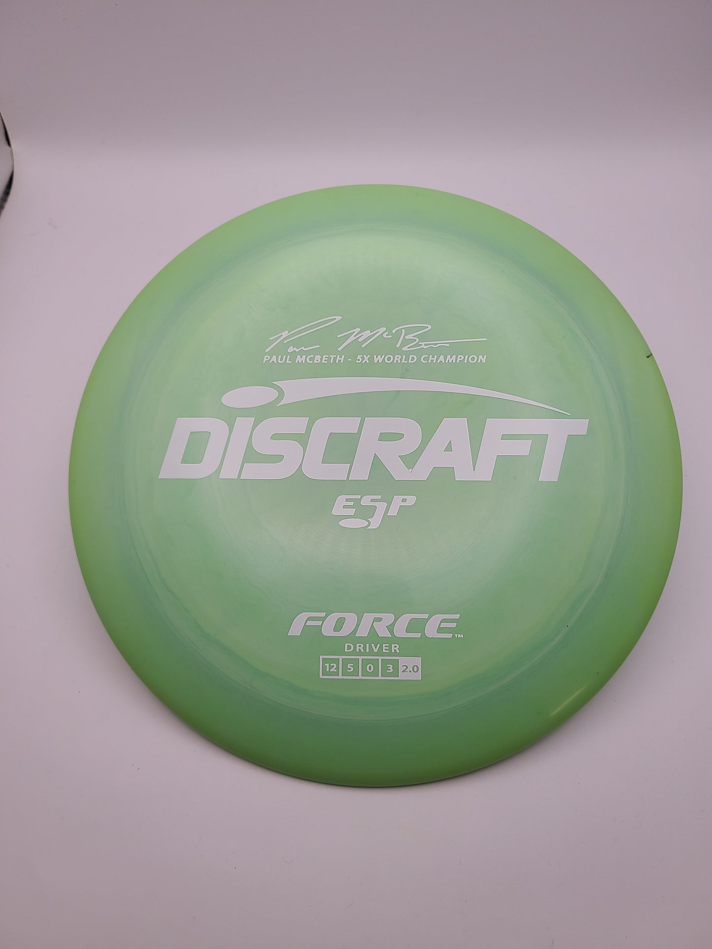 Discraft ESP Force 5x Stock Stamp