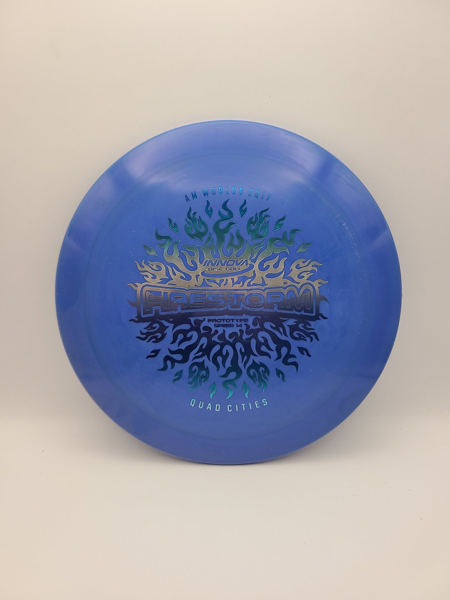 Innova Star Firestorm Prototype - 2017 QC Am Worlds Stamp
